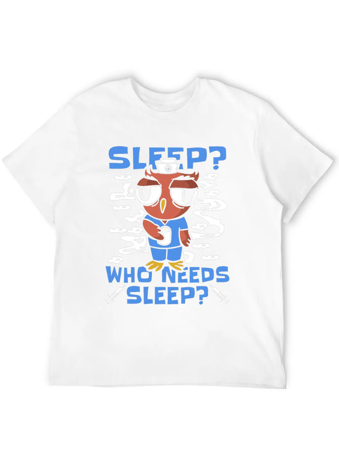 Nurse Nursing Owl Stylish Everyday T-Shirt – Unisex Basic Cotton Tee