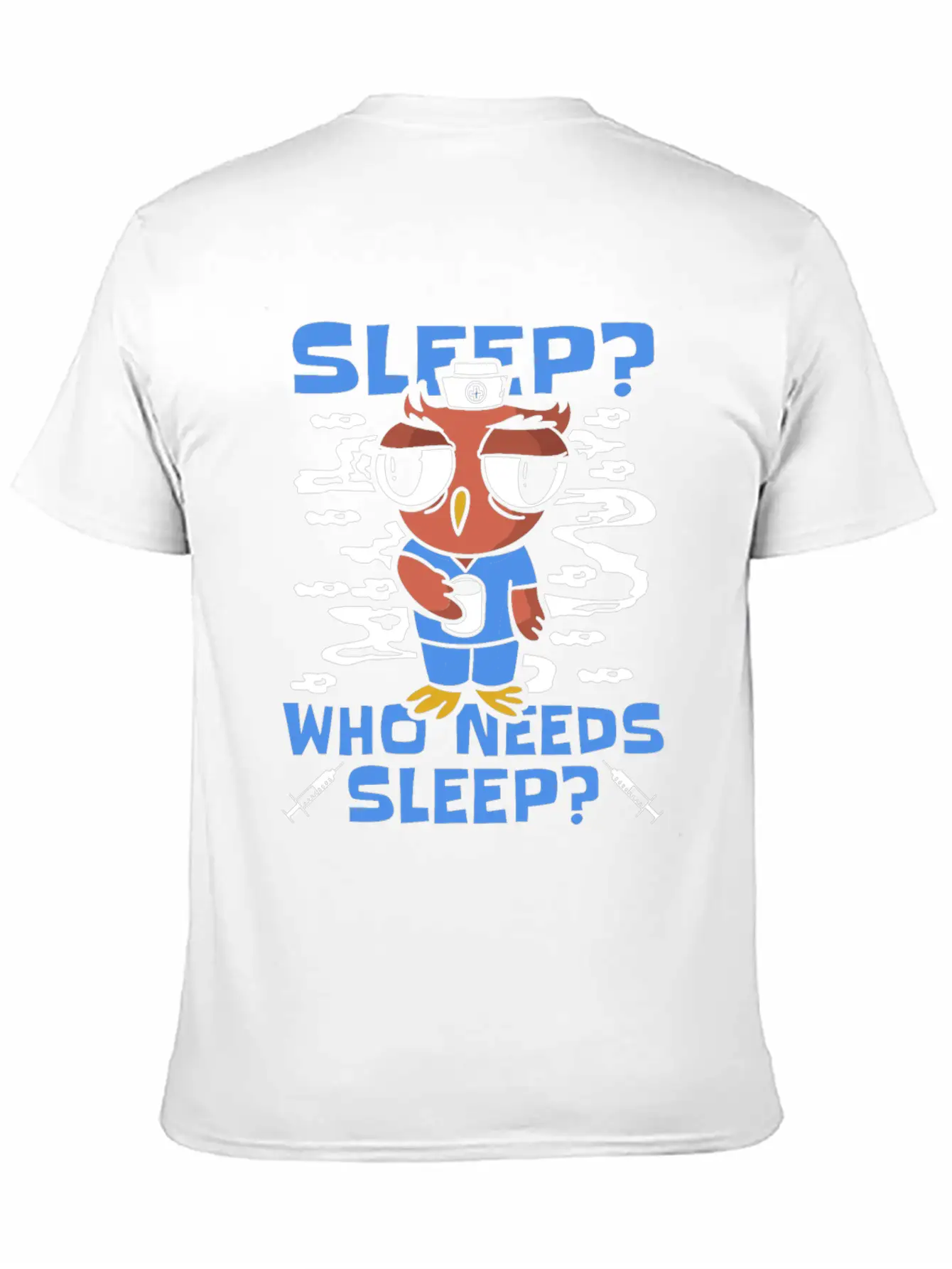 Nurse Nursing Owl Stylish Everyday T-Shirt – Unisex Basic Cotton Tee