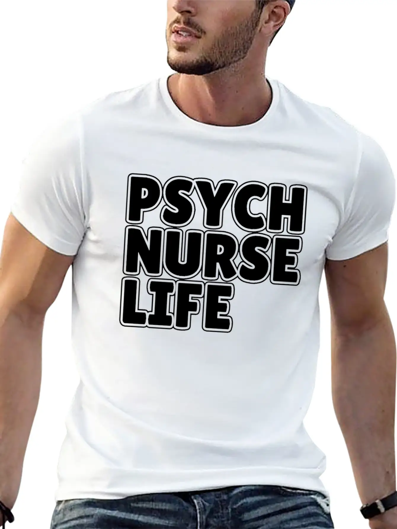 Nurse Nursing Psych Nurse Life Unisex Casual T-Shirt – Clean Design For Daily Comfort