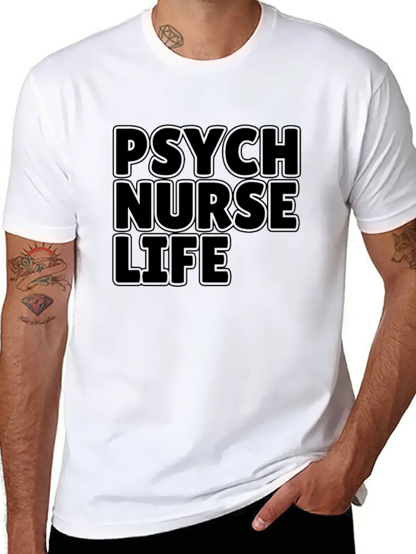 Nurse Nursing Psych Nurse Life Unisex Casual T-Shirt – Clean Design For Daily Comfort