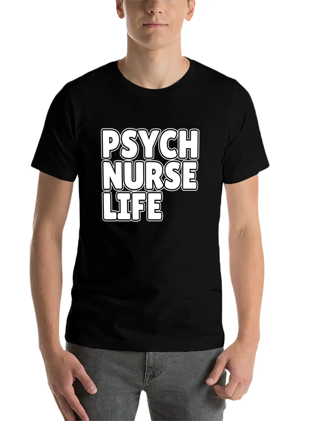 Nurse Nursing Psych Nurse Life Unisex Casual T-Shirt – Clean Design For Daily Comfort