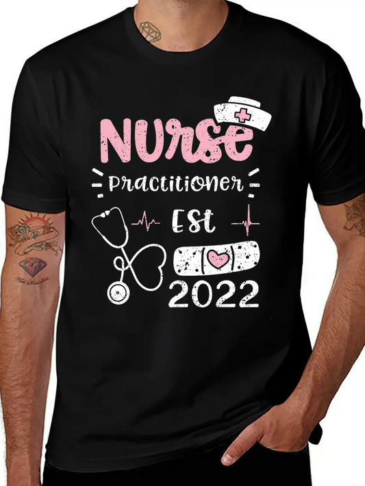 Nurse Practitioner Est 2022 Unisex Casual T-Shirt – Clean Design For Daily Comfort