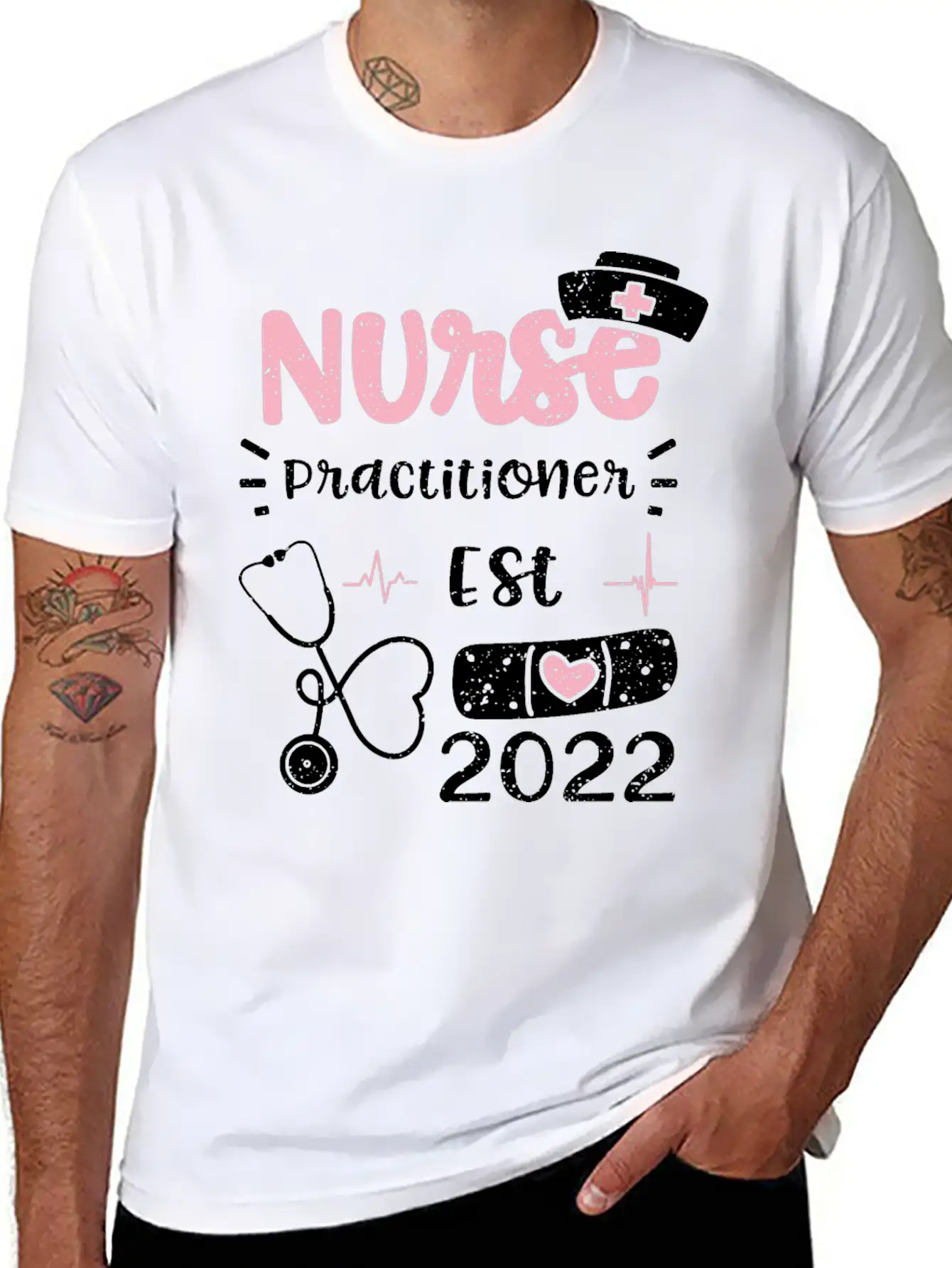 Nurse Practitioner Est 2022 Unisex Casual T-Shirt – Clean Design For Daily Comfort