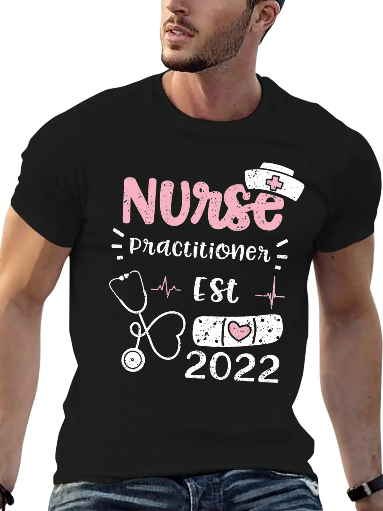 Nurse Practitioner Est 2022 Unisex Casual T-Shirt – Clean Design For Daily Comfort