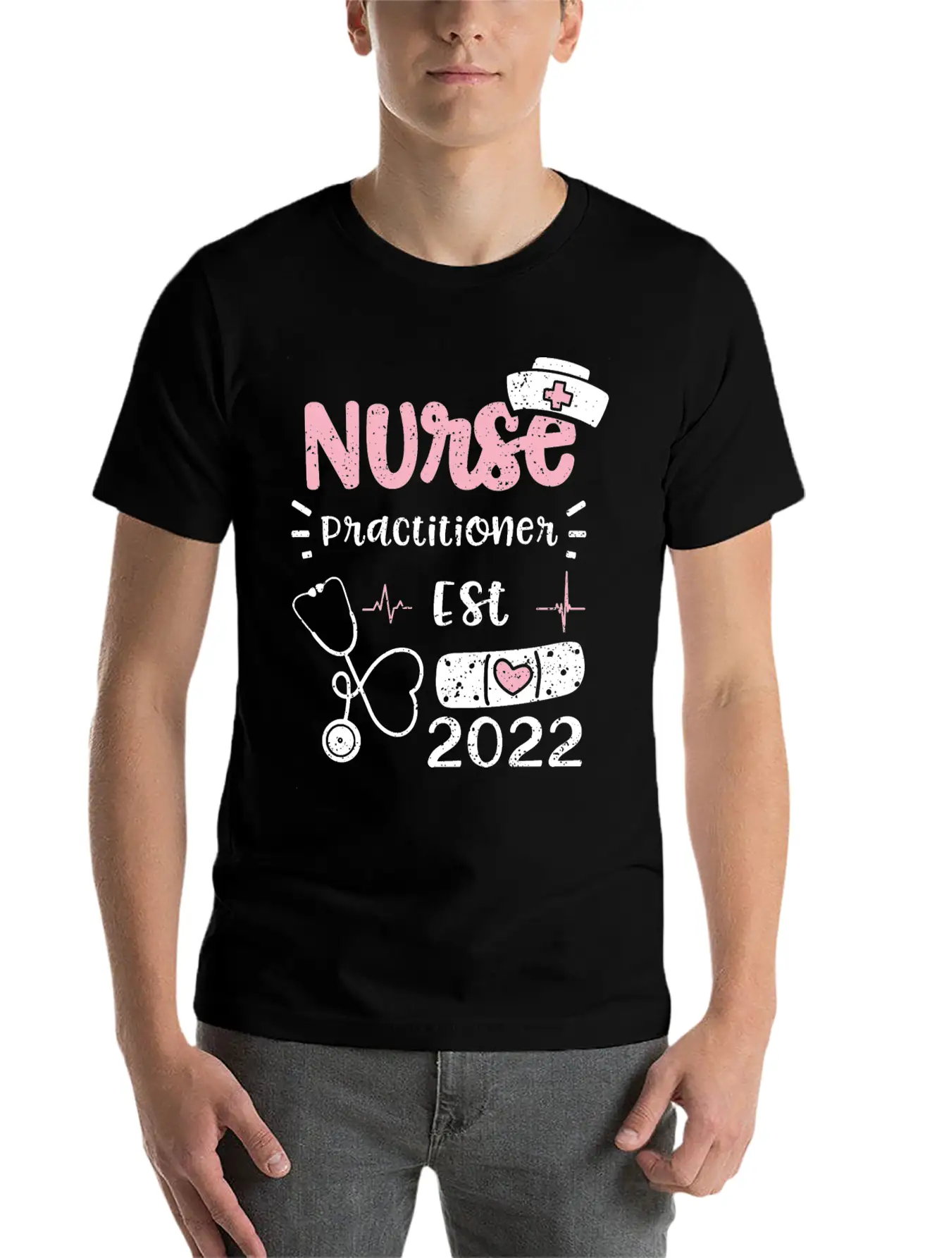 Nurse Practitioner Est 2022 Unisex Casual T-Shirt – Clean Design For Daily Comfort