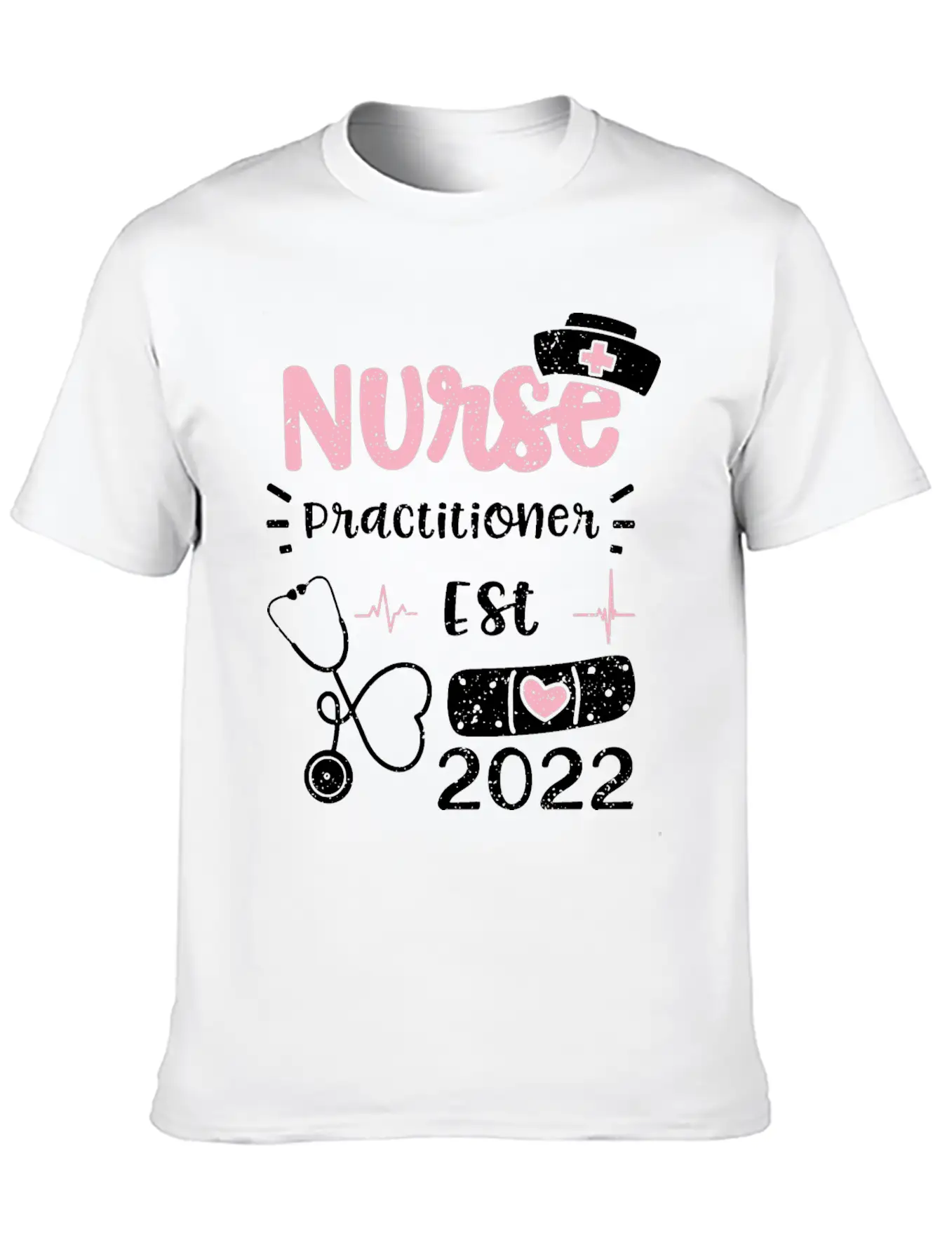 Nurse Practitioner Est 2022 Unisex Casual T-Shirt – Clean Design For Daily Comfort