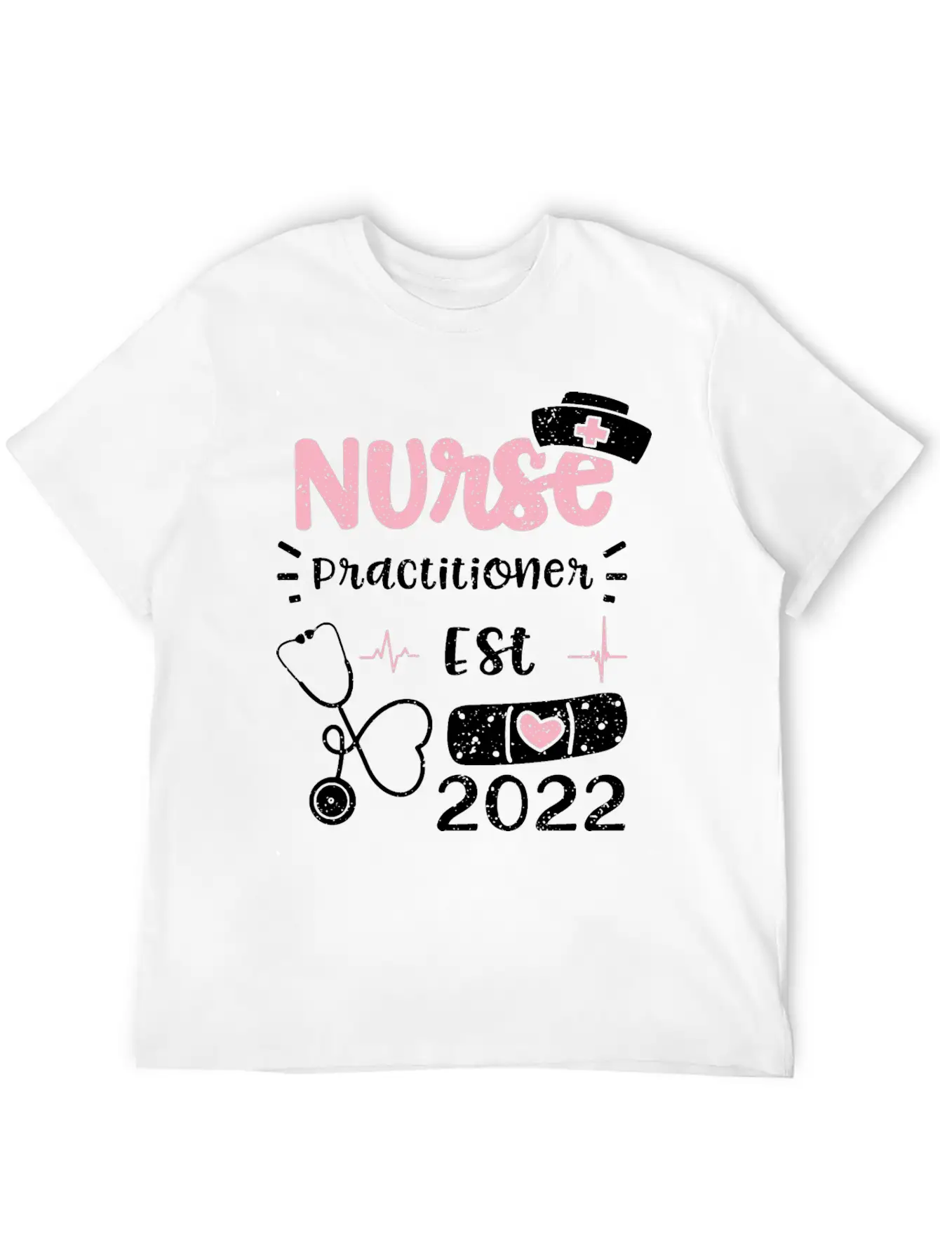 Nurse Practitioner Est 2022 Unisex Casual T-Shirt – Clean Design For Daily Comfort