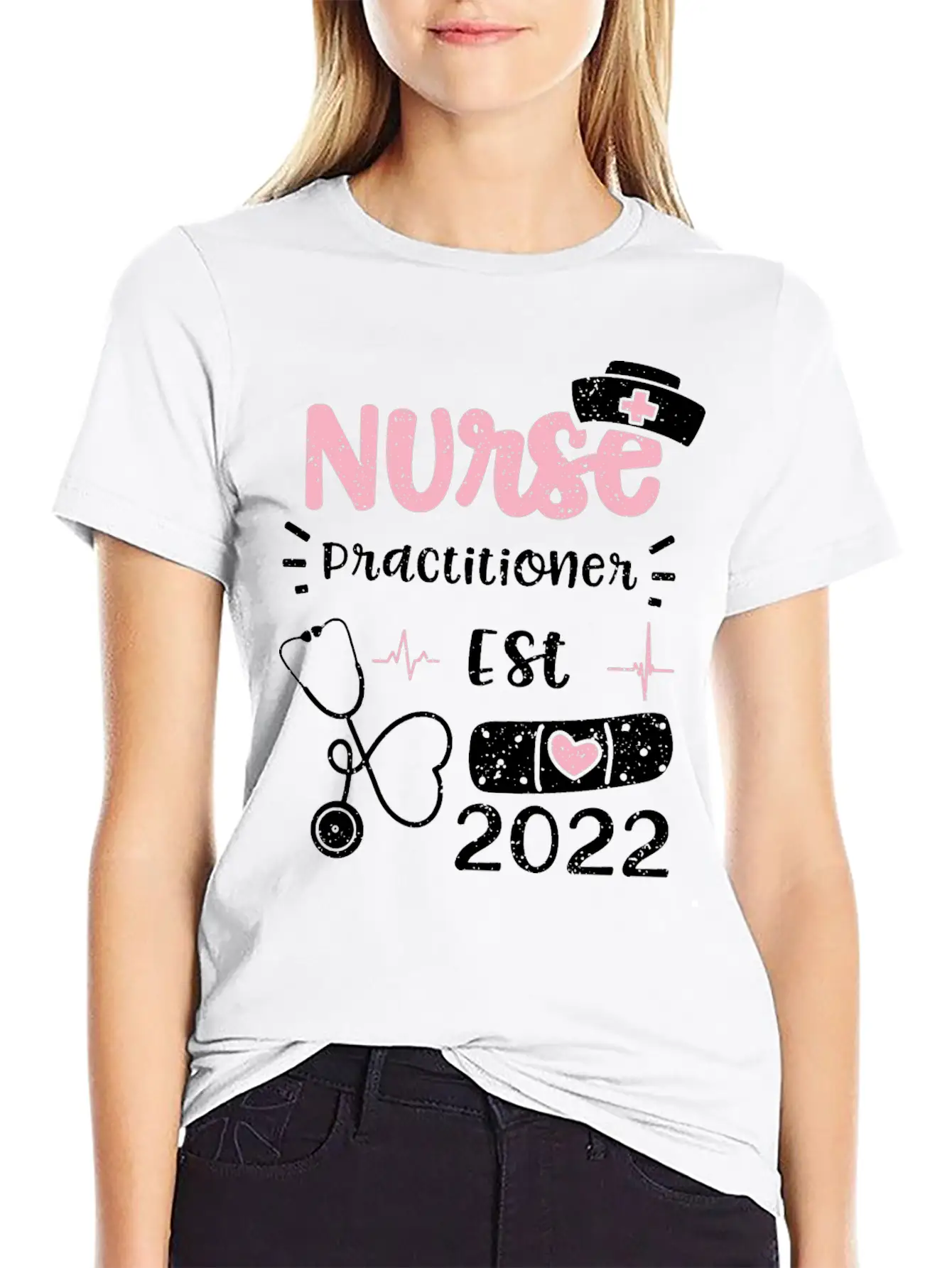 Nurse Practitioner Est 2022 Unisex Casual T-Shirt – Clean Design For Daily Comfort
