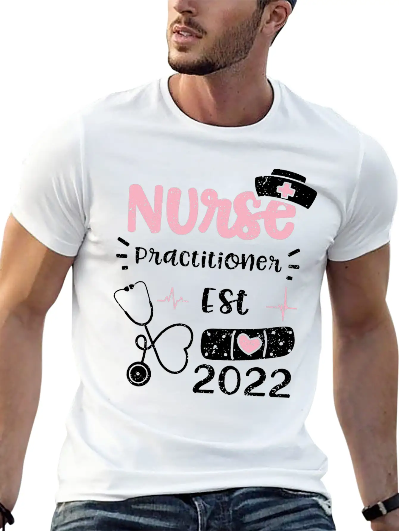 Nurse Practitioner Est 2022 Unisex Casual T-Shirt – Clean Design For Daily Comfort