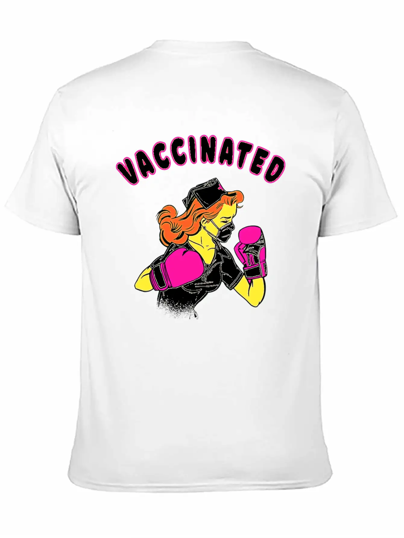 Nurse Vaccination Vaccinated Comfortable Minimalist Graphic Tee – Summer Style Essential