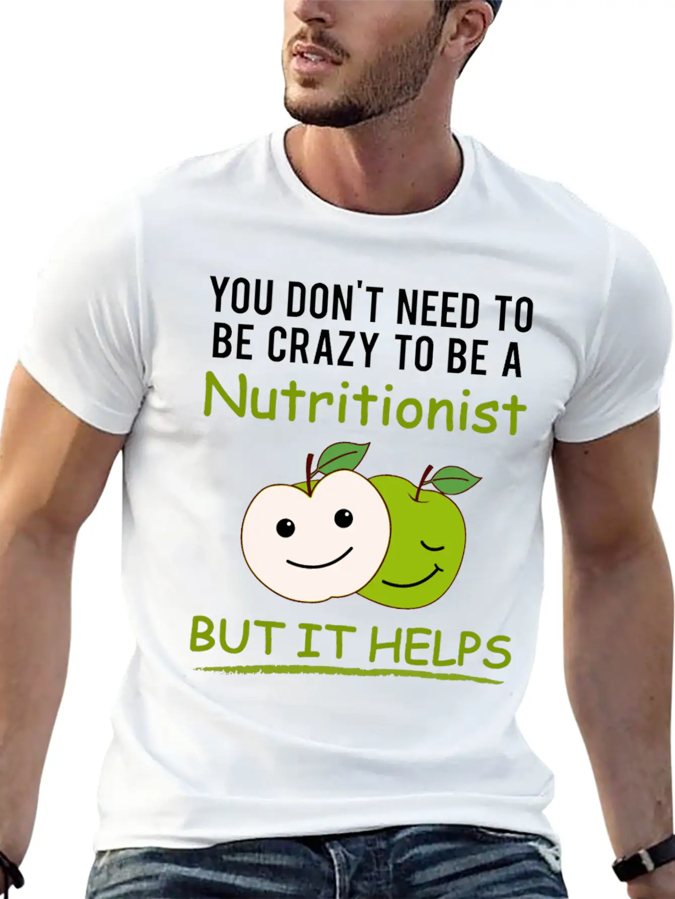 Nutritional Advice Nutritionist Funny Saying Gift Lightweight Cotton T-Shirt – Daily Comfort Graphic Shirt