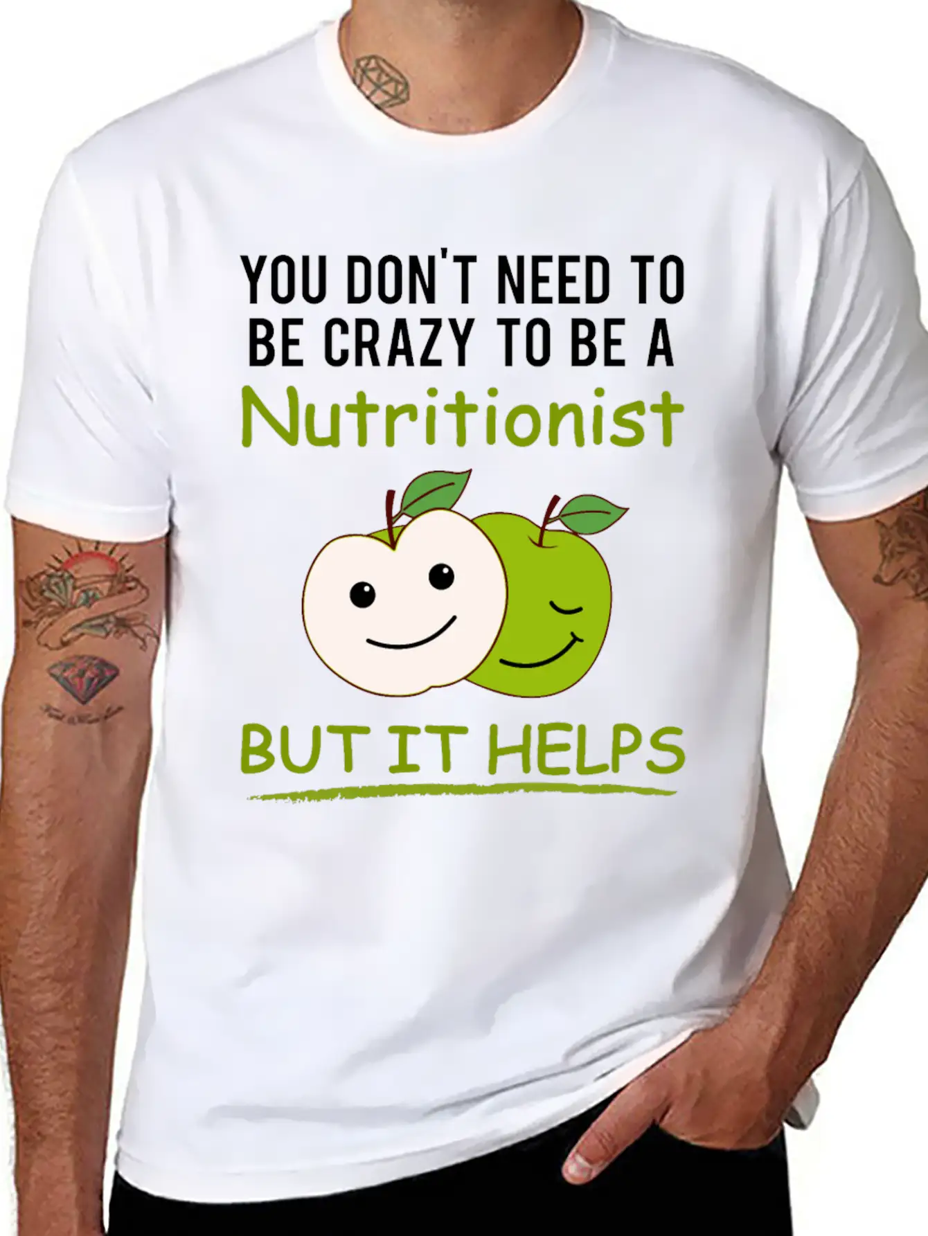 Nutritional Advice Nutritionist Funny Saying Gift Lightweight Cotton T-Shirt – Daily Comfort Graphic Shirt