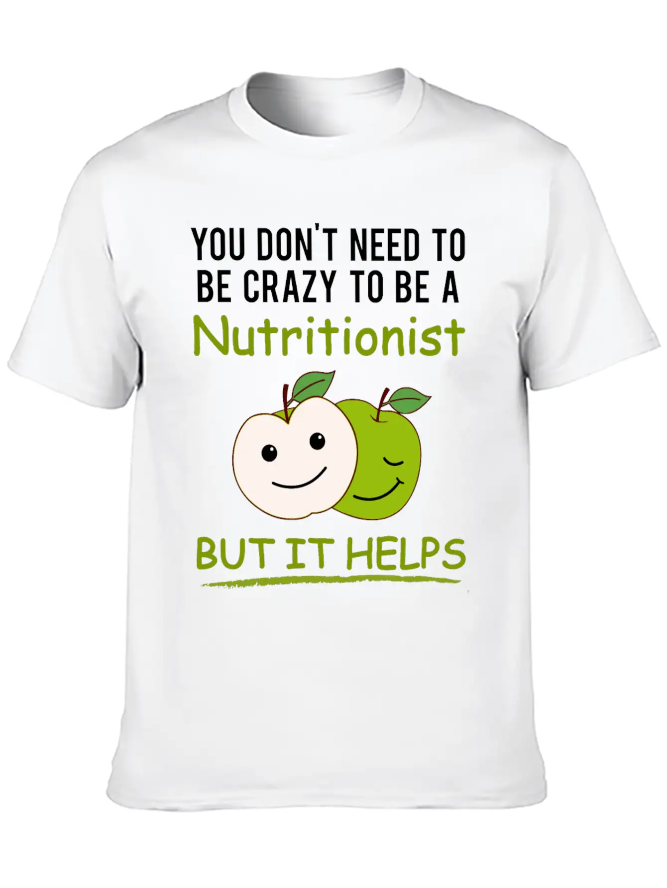 Nutritional Advice Nutritionist Funny Saying Gift Lightweight Cotton T-Shirt – Daily Comfort Graphic Shirt