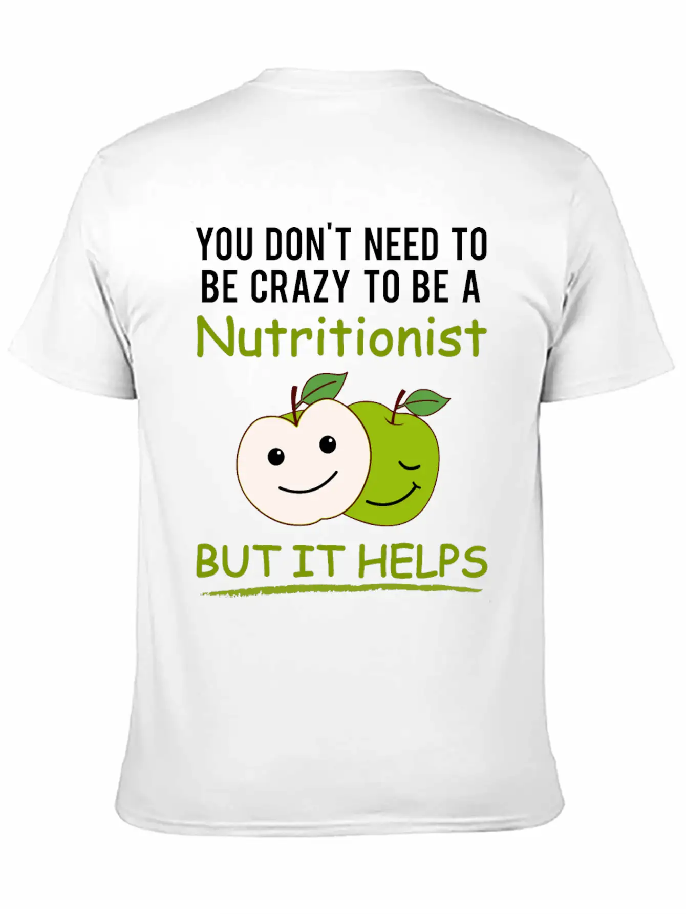 Nutritional Advice Nutritionist Funny Saying Gift Lightweight Cotton T-Shirt – Daily Comfort Graphic Shirt