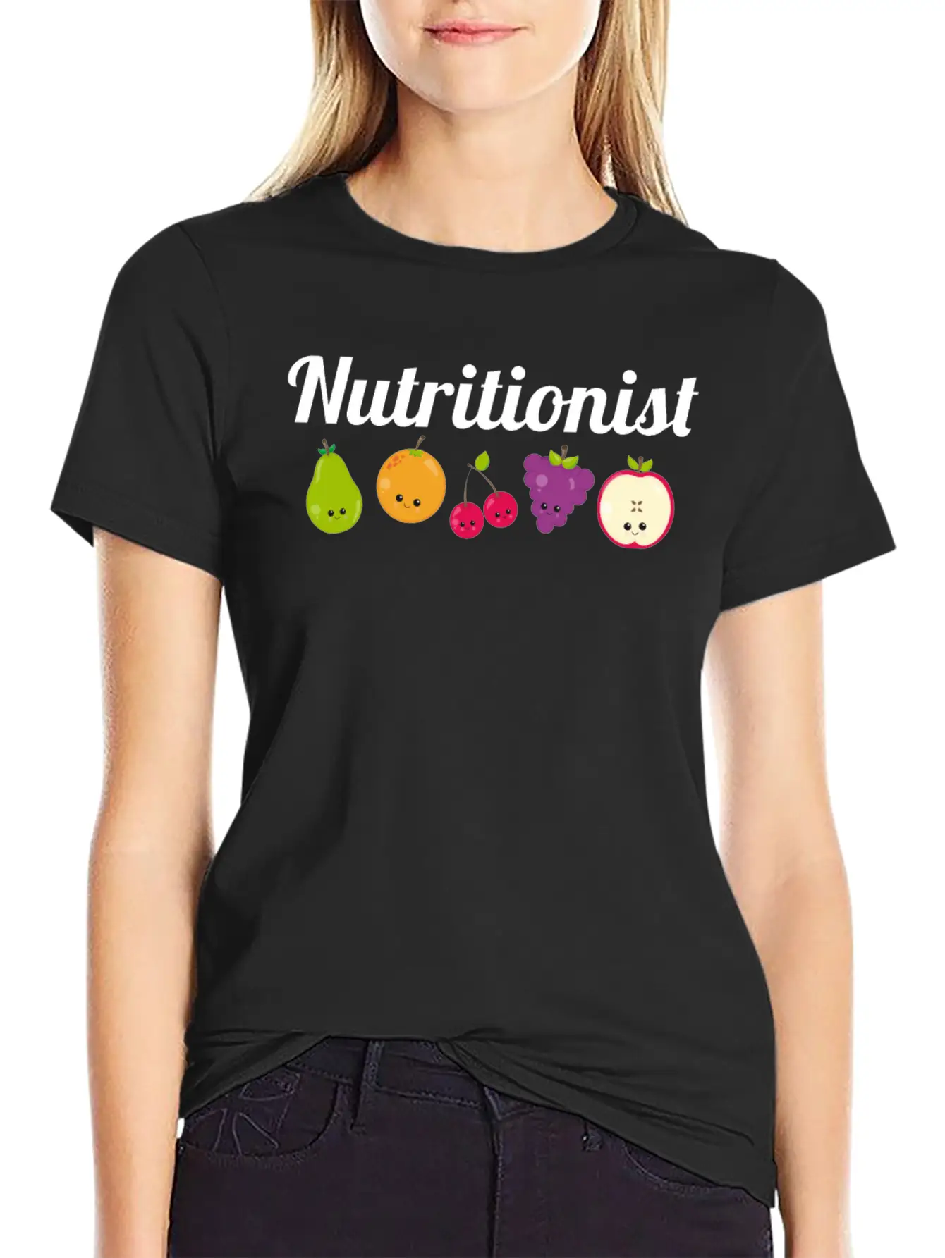 Nutritionist Nutrition Funny Fruit Gift Relaxed Everyday Tee – Lightweight And Durable Cotton