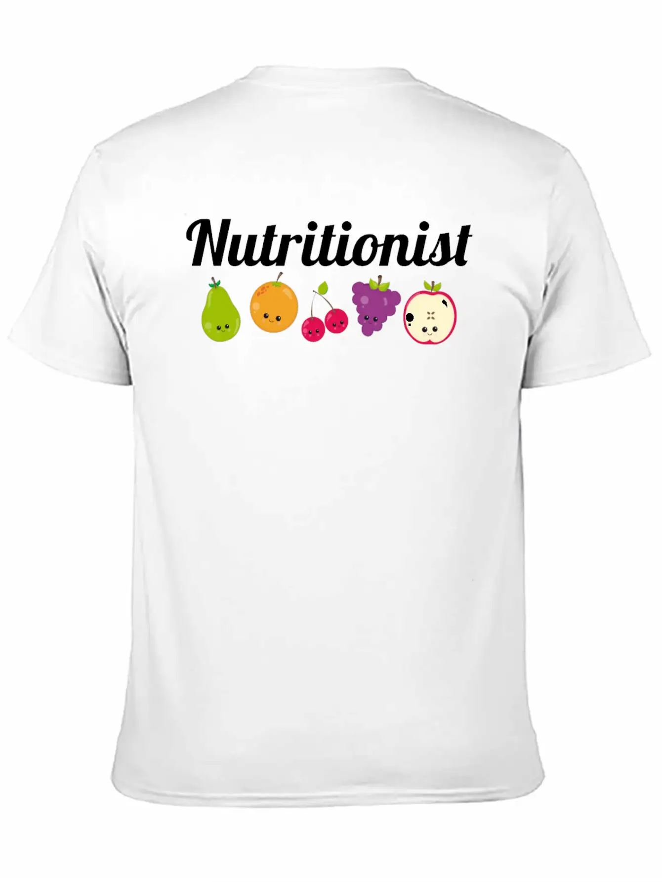 Nutritionist Nutrition Funny Fruit Gift Relaxed Everyday Tee – Lightweight And Durable Cotton