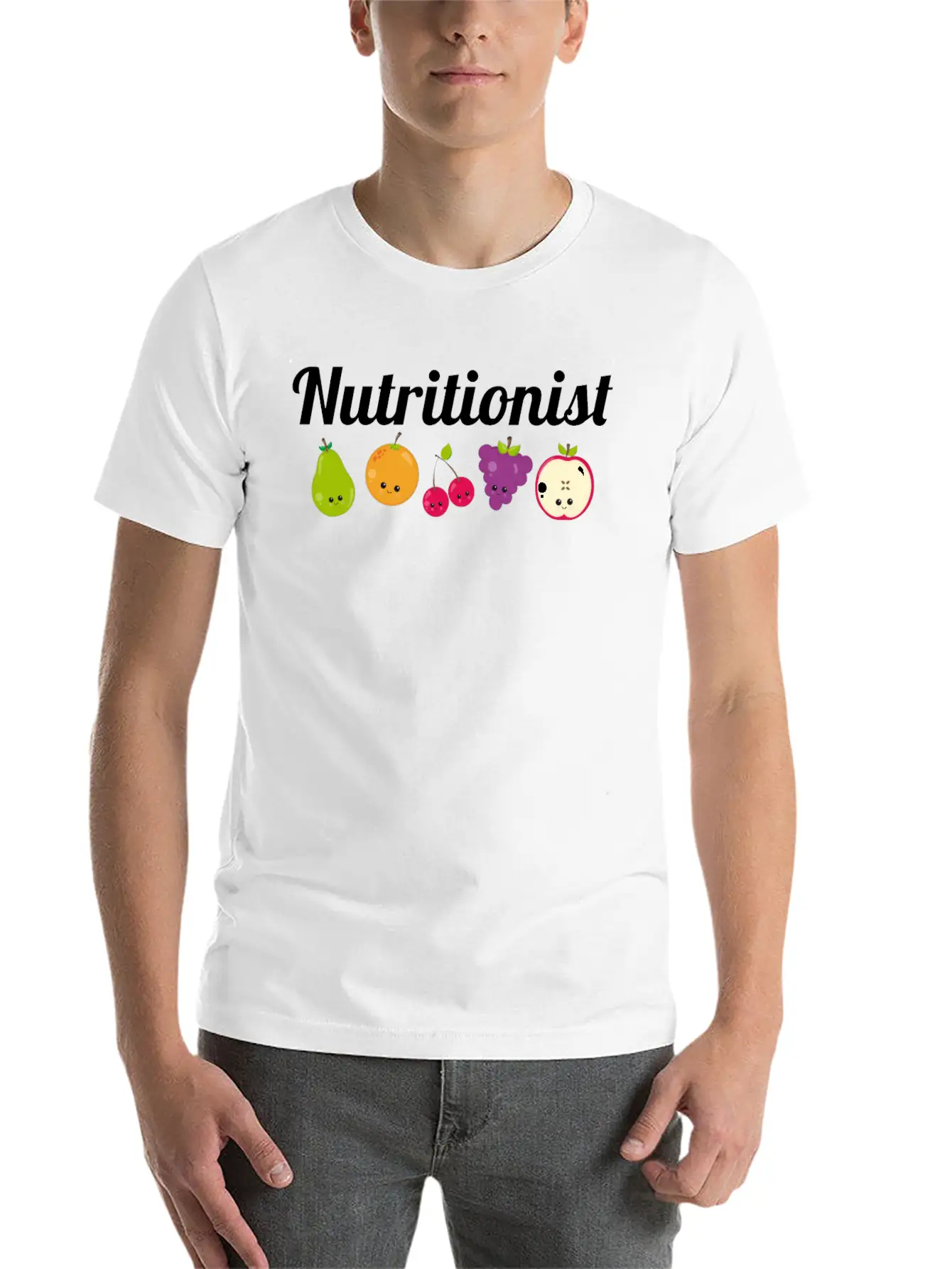 Nutritionist Nutrition Funny Fruit Gift Relaxed Everyday Tee – Lightweight And Durable Cotton