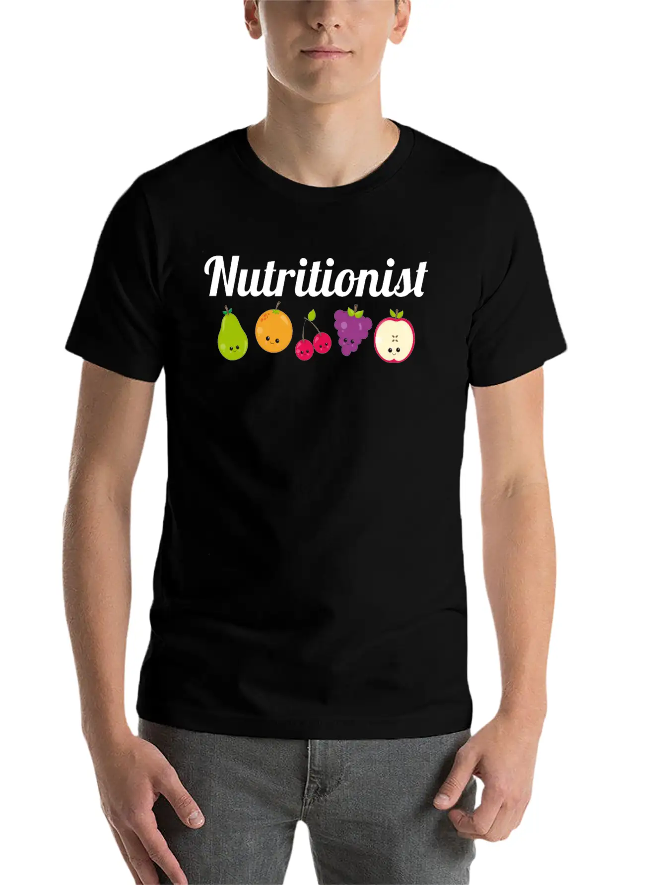 Nutritionist Nutrition Funny Fruit Gift Relaxed Everyday Tee – Lightweight And Durable Cotton