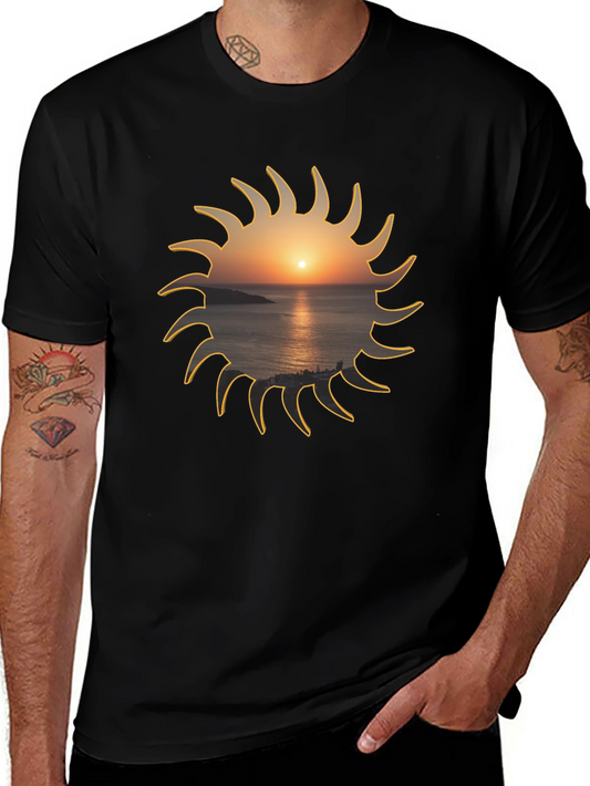 Sunset Horizon Graphic T-Shirt