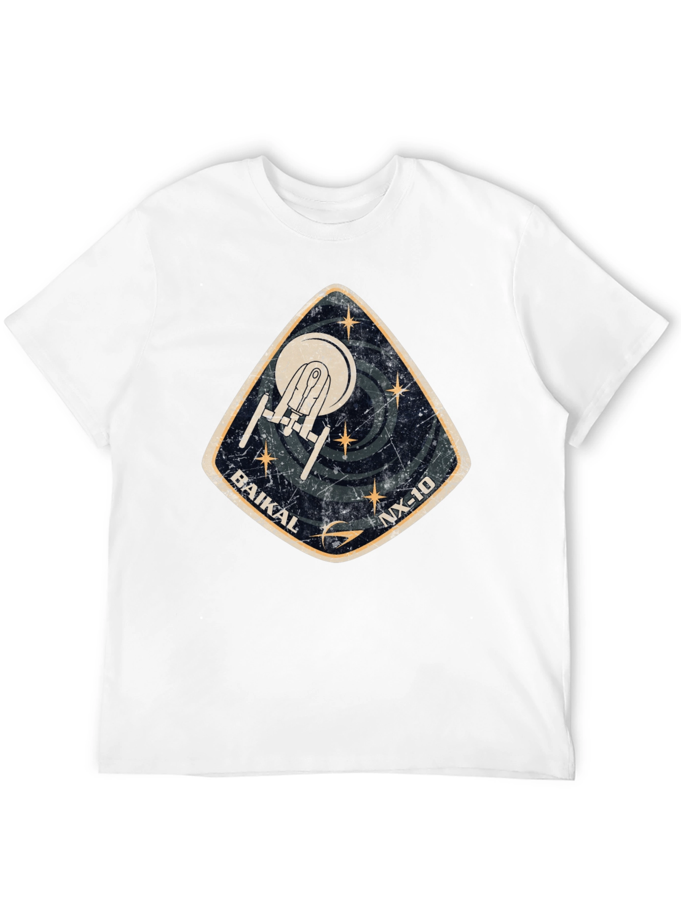 Star Trek Baikal NX-10 Black T-Shirt