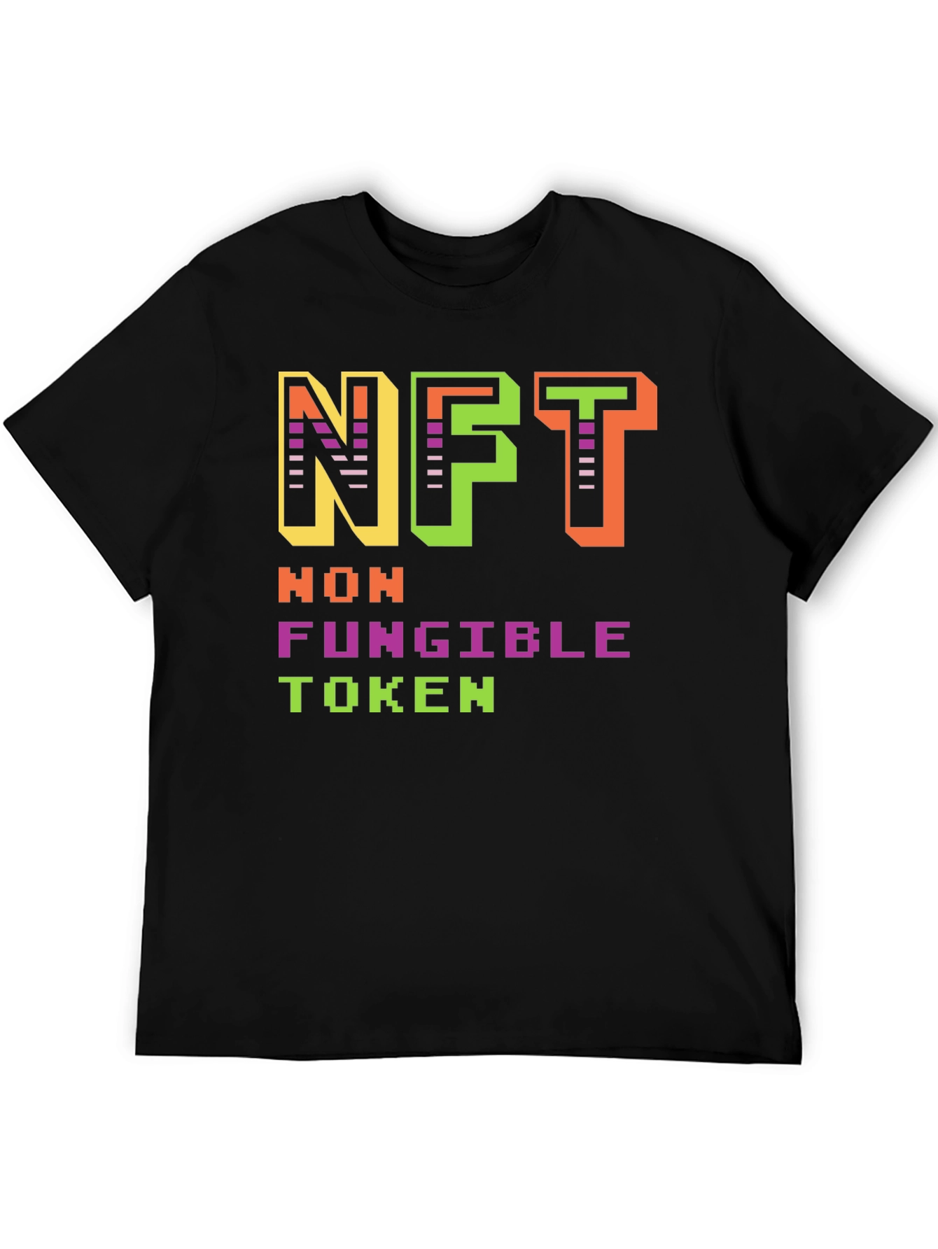 NFT Non-Fungible Token Black T-Shirt