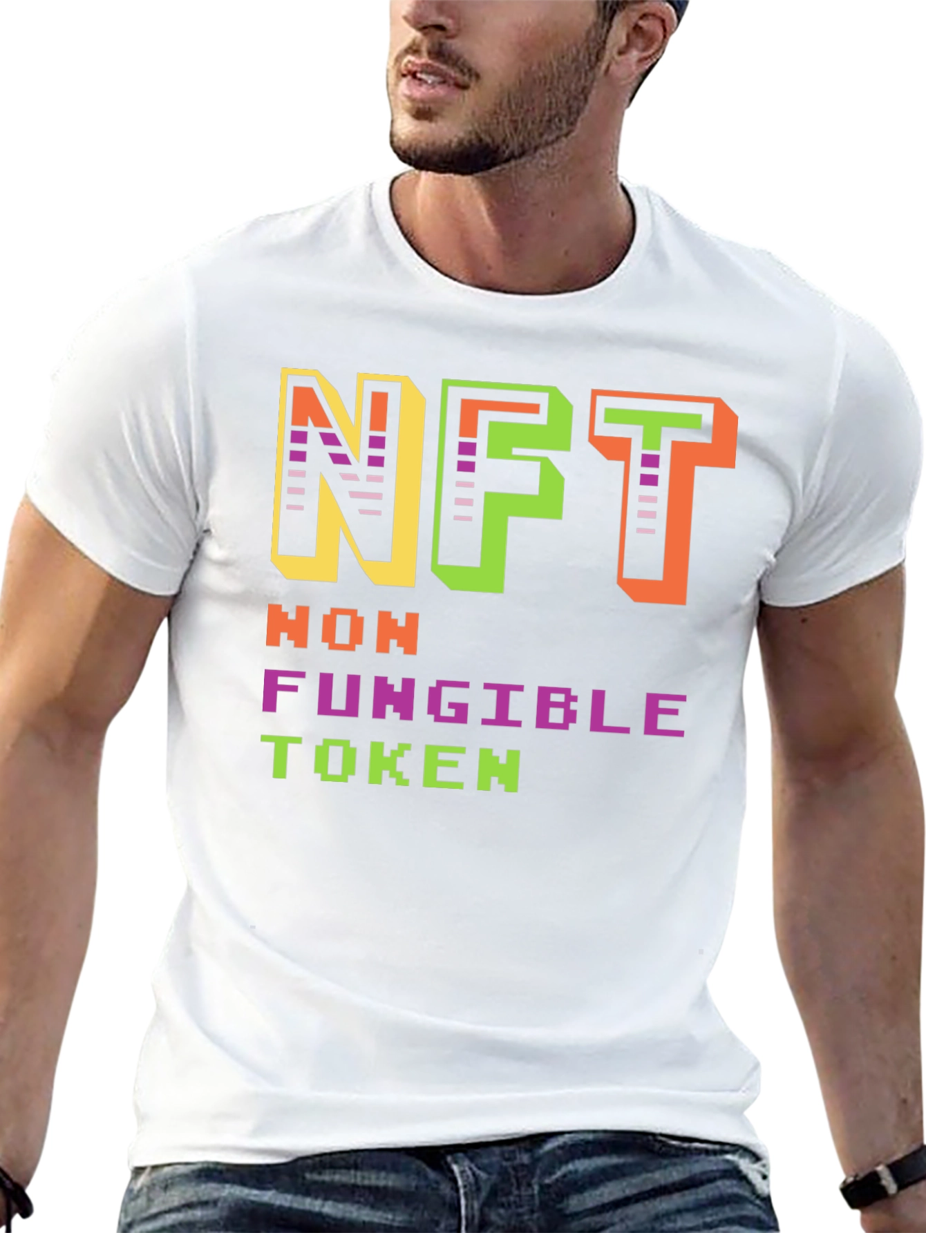 NFT Non-Fungible Token Black T-Shirt