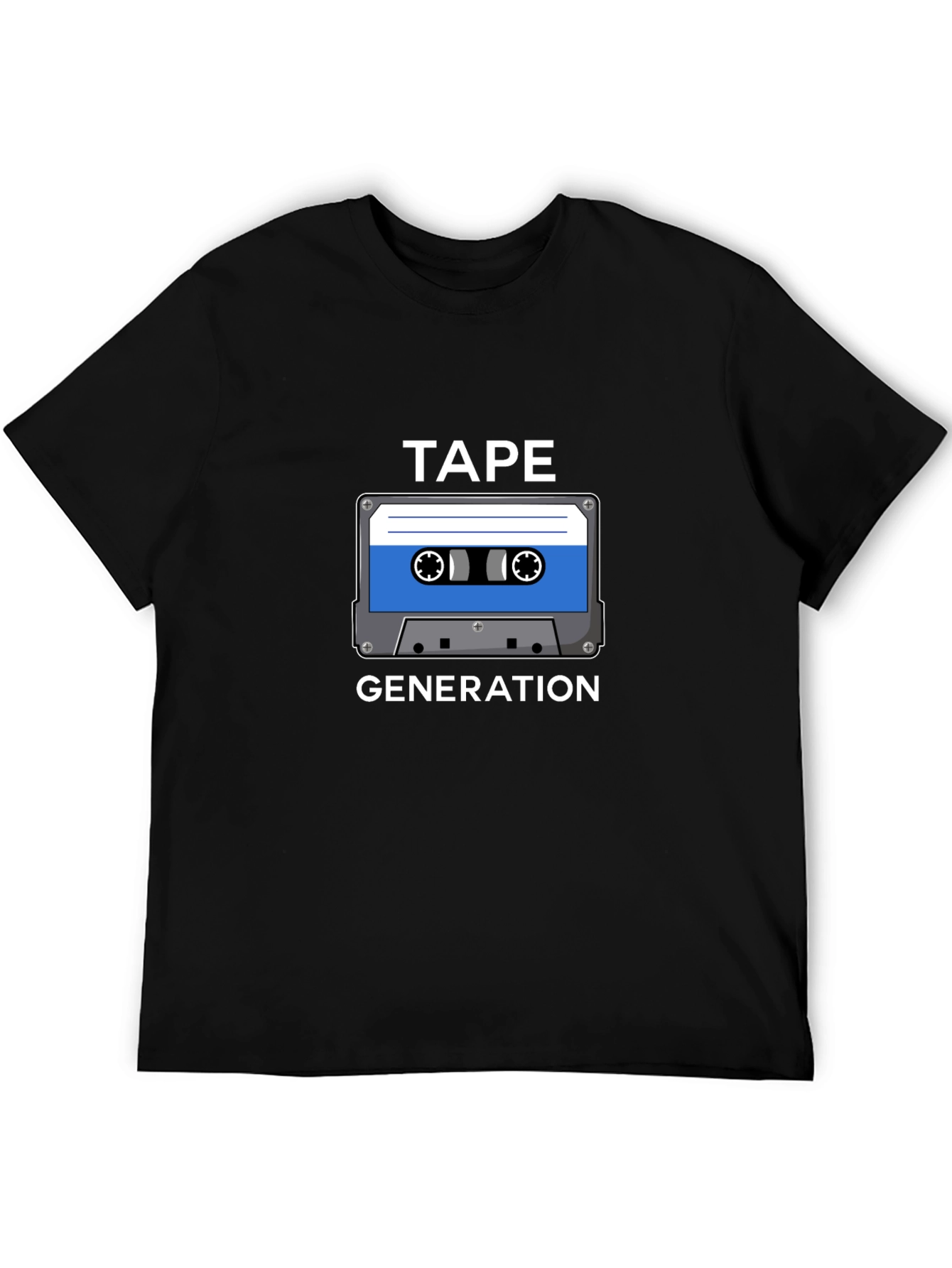 Retro Tape Generation Graphic T-Shirt