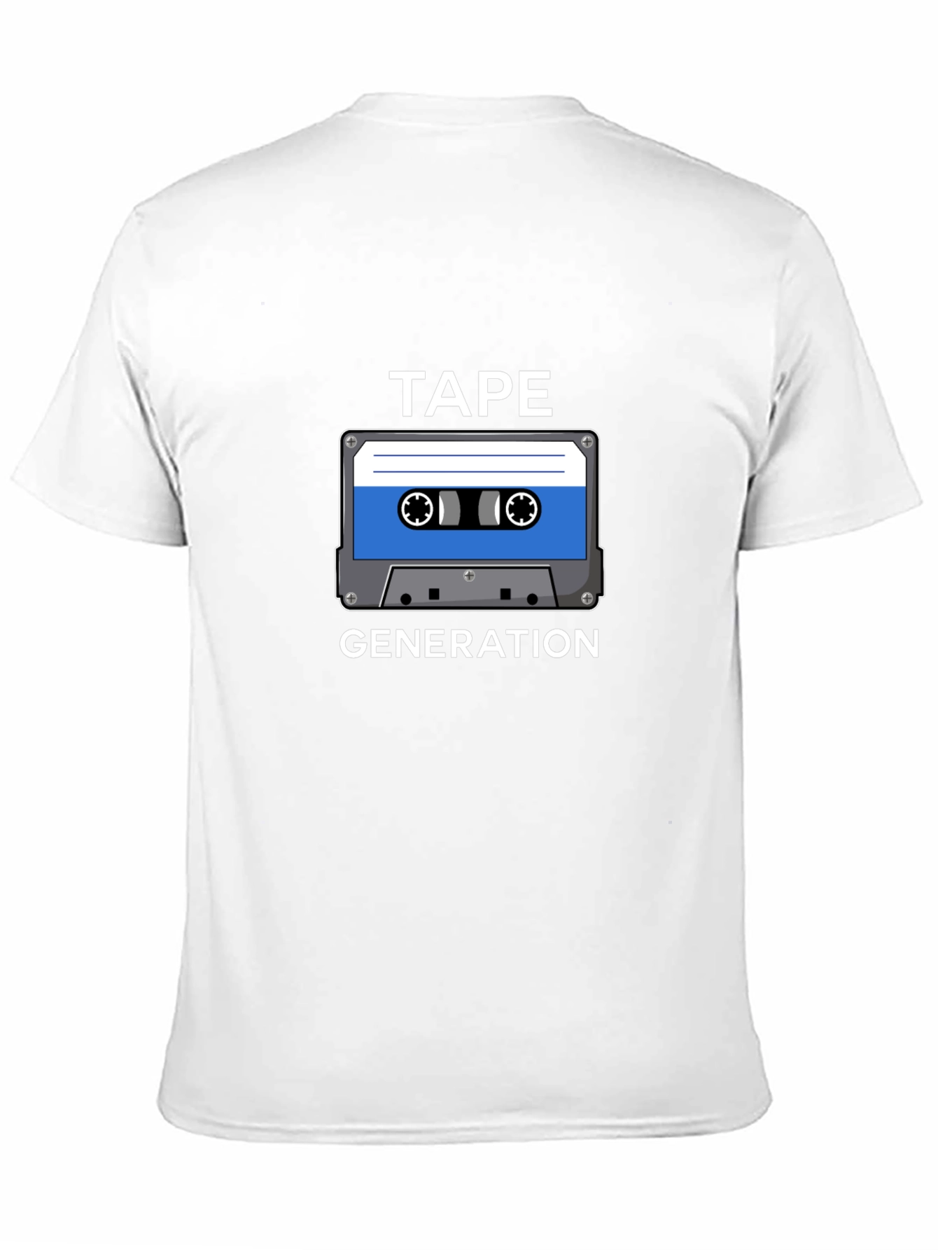 Retro Tape Generation Graphic T-Shirt