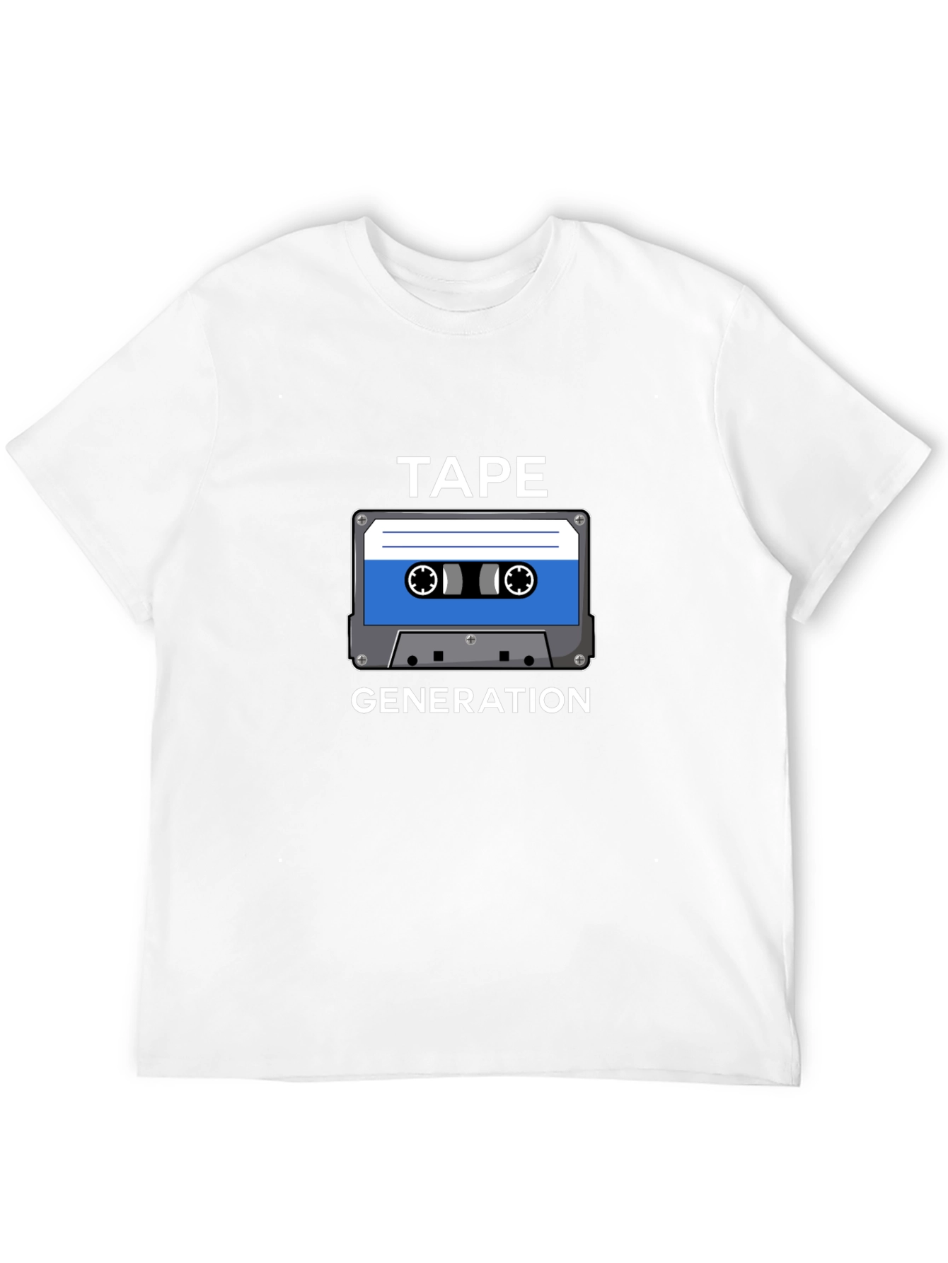 Retro Tape Generation Graphic T-Shirt