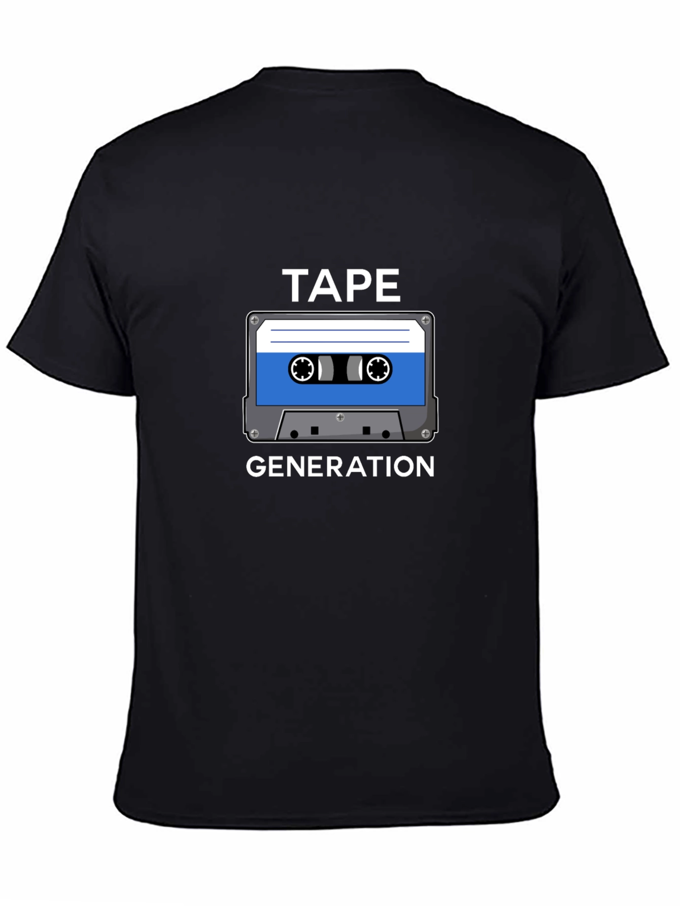 Retro Tape Generation Graphic T-Shirt
