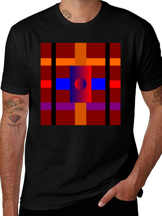 Abstract Pattern Graphic Print T-Shirt