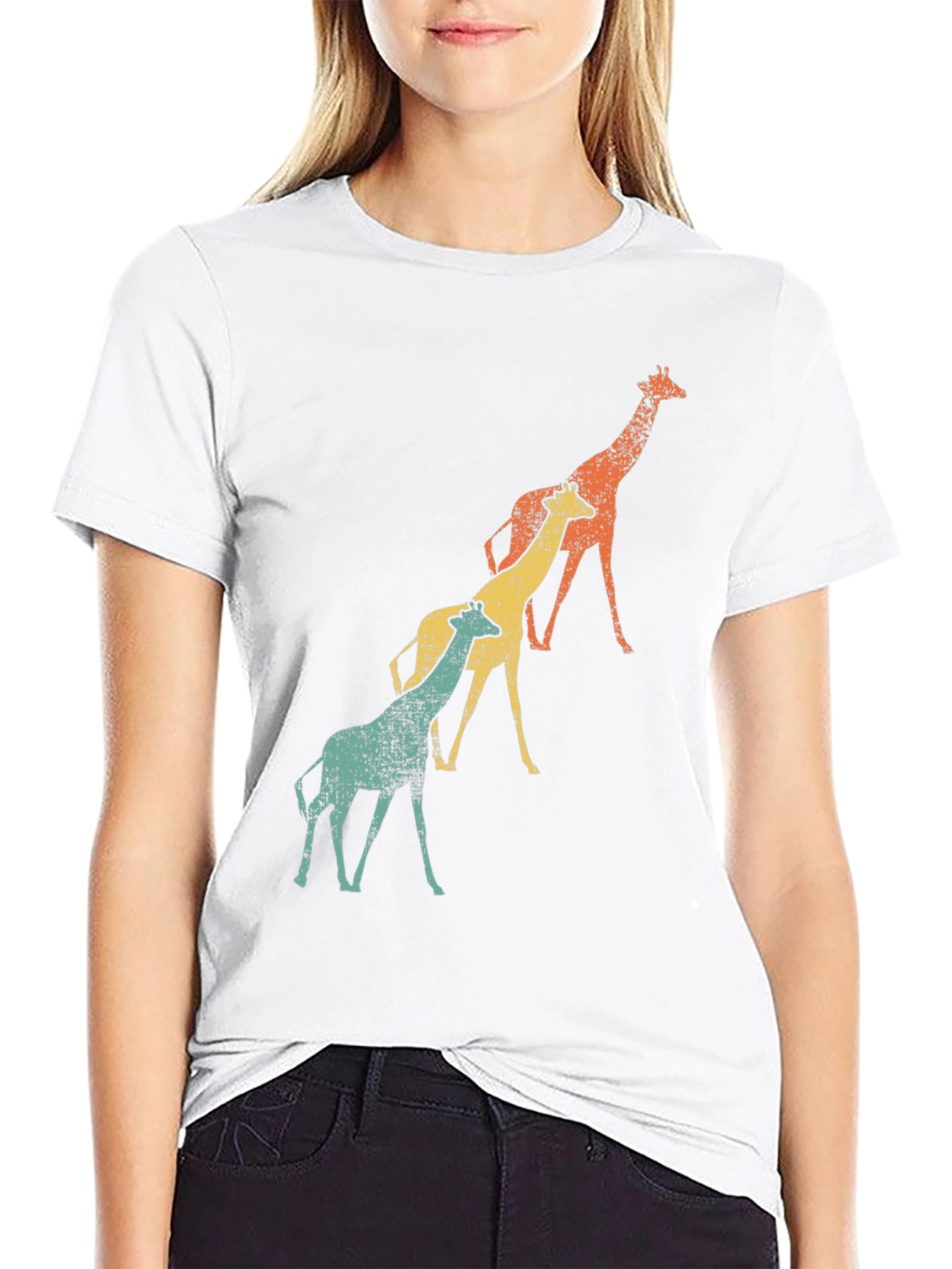 Retro Giraffe T-Shirt