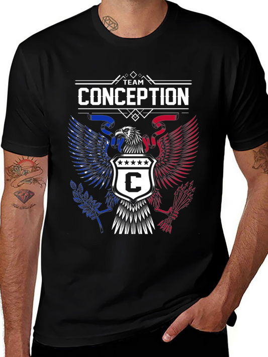Team Conception T-Shirt - Patriotic Eagle Design