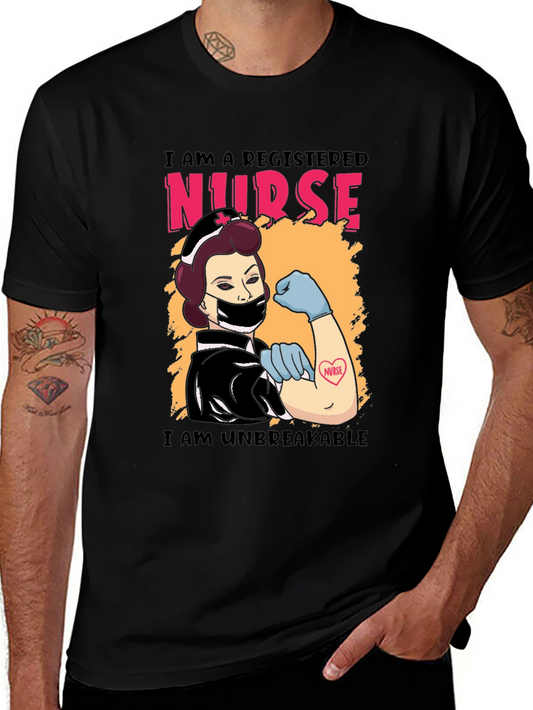 Registered Nurse Unbreakable Graphic T-Shirt