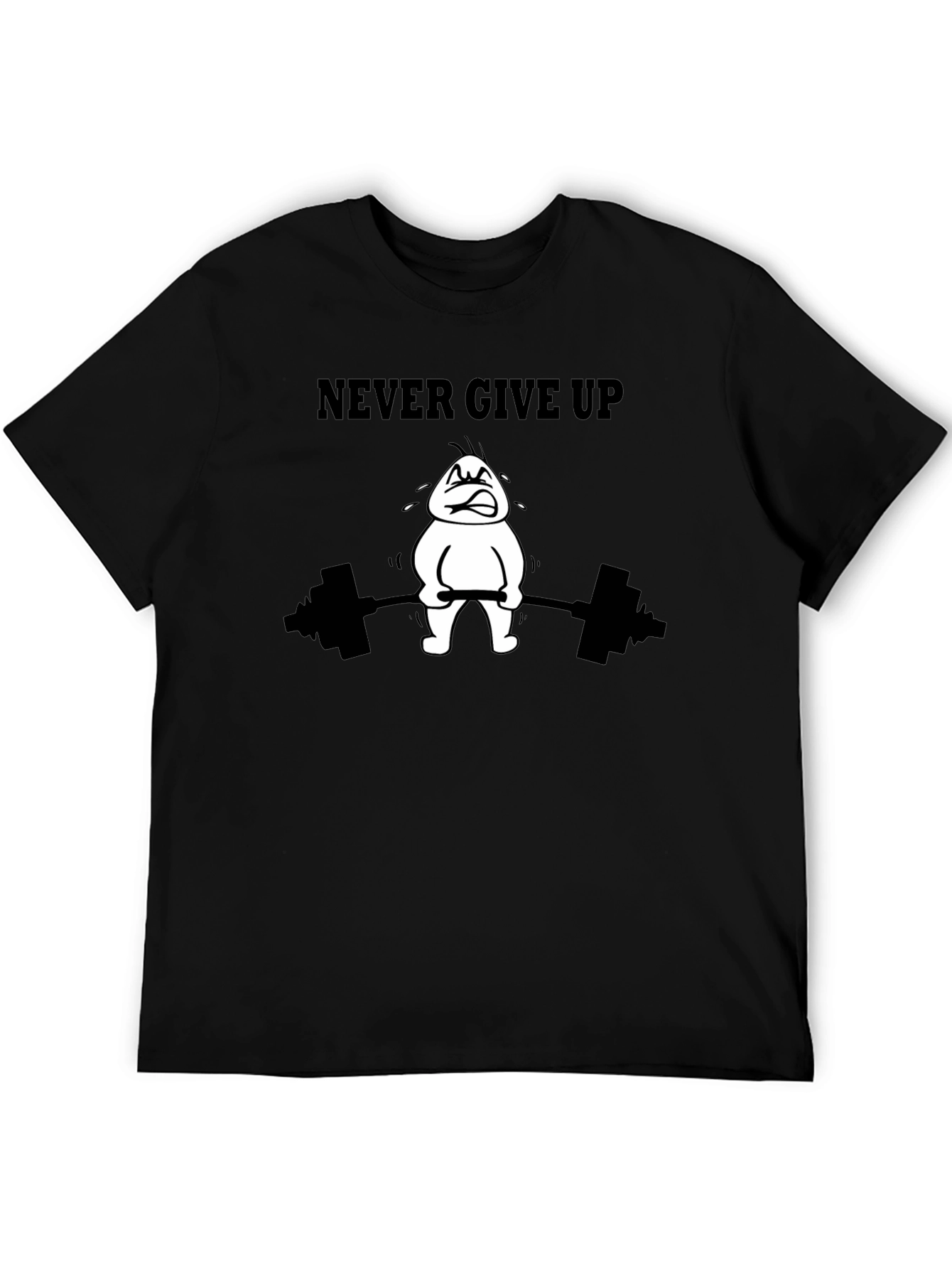 Never Give Up Graphic T-Shirt