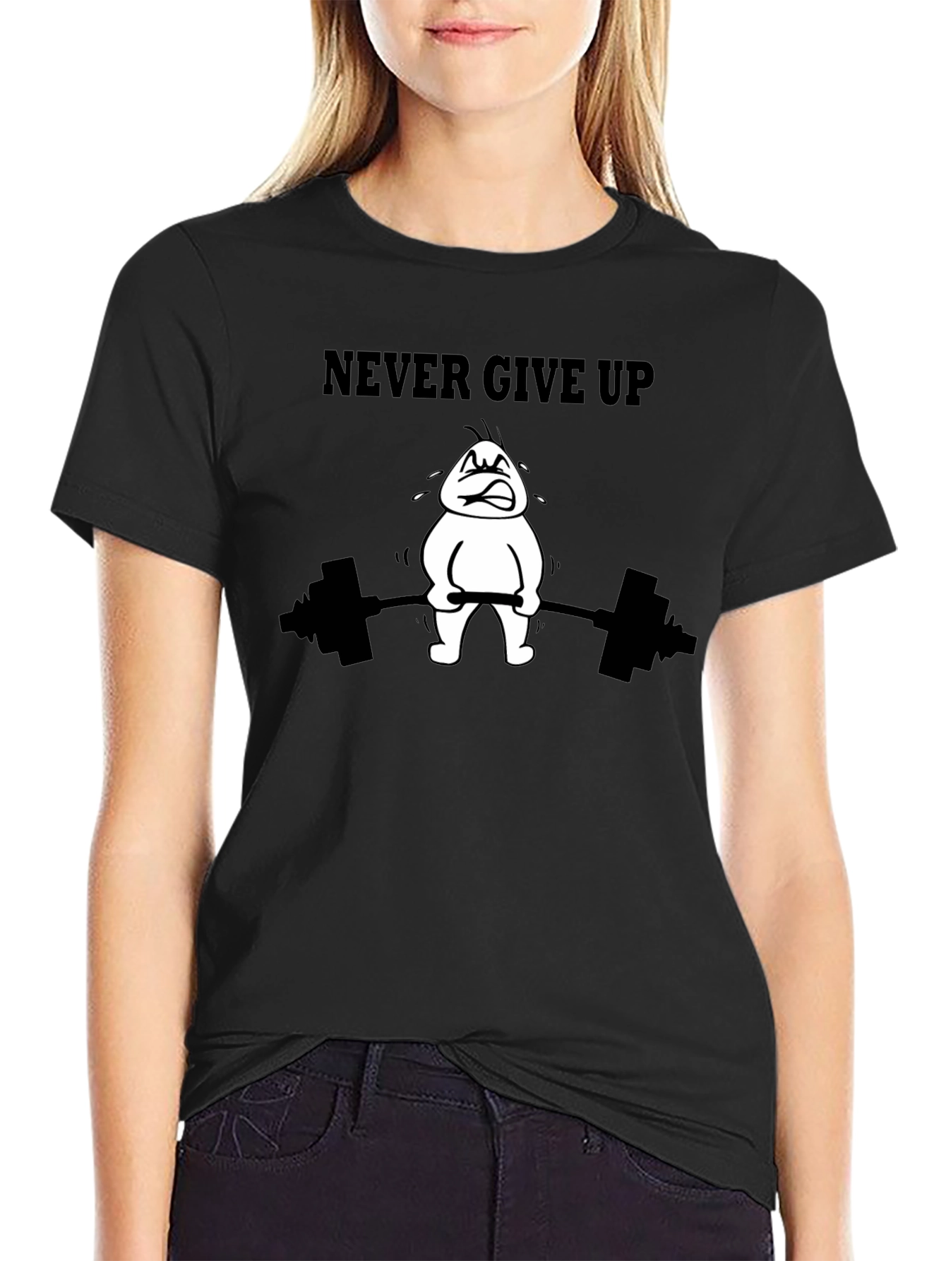 Never Give Up Graphic T-Shirt
