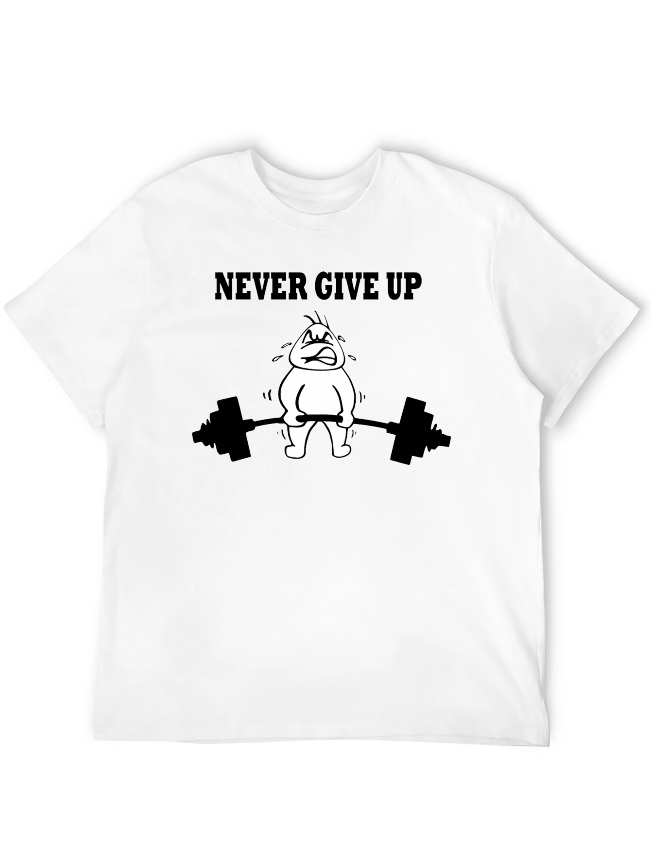 Never Give Up Graphic T-Shirt