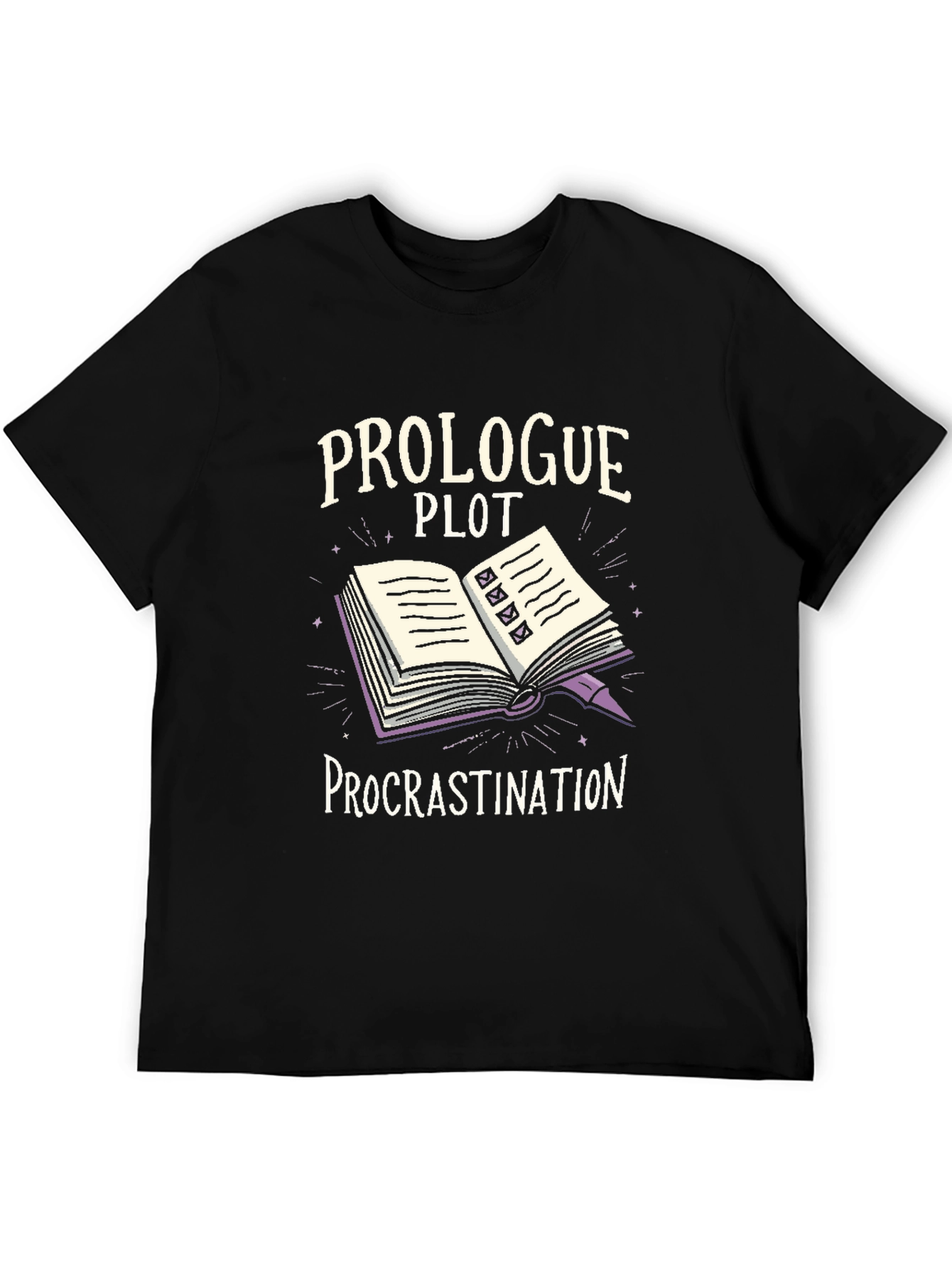 Writers Block T-Shirt - Prologue Plot Procrastination