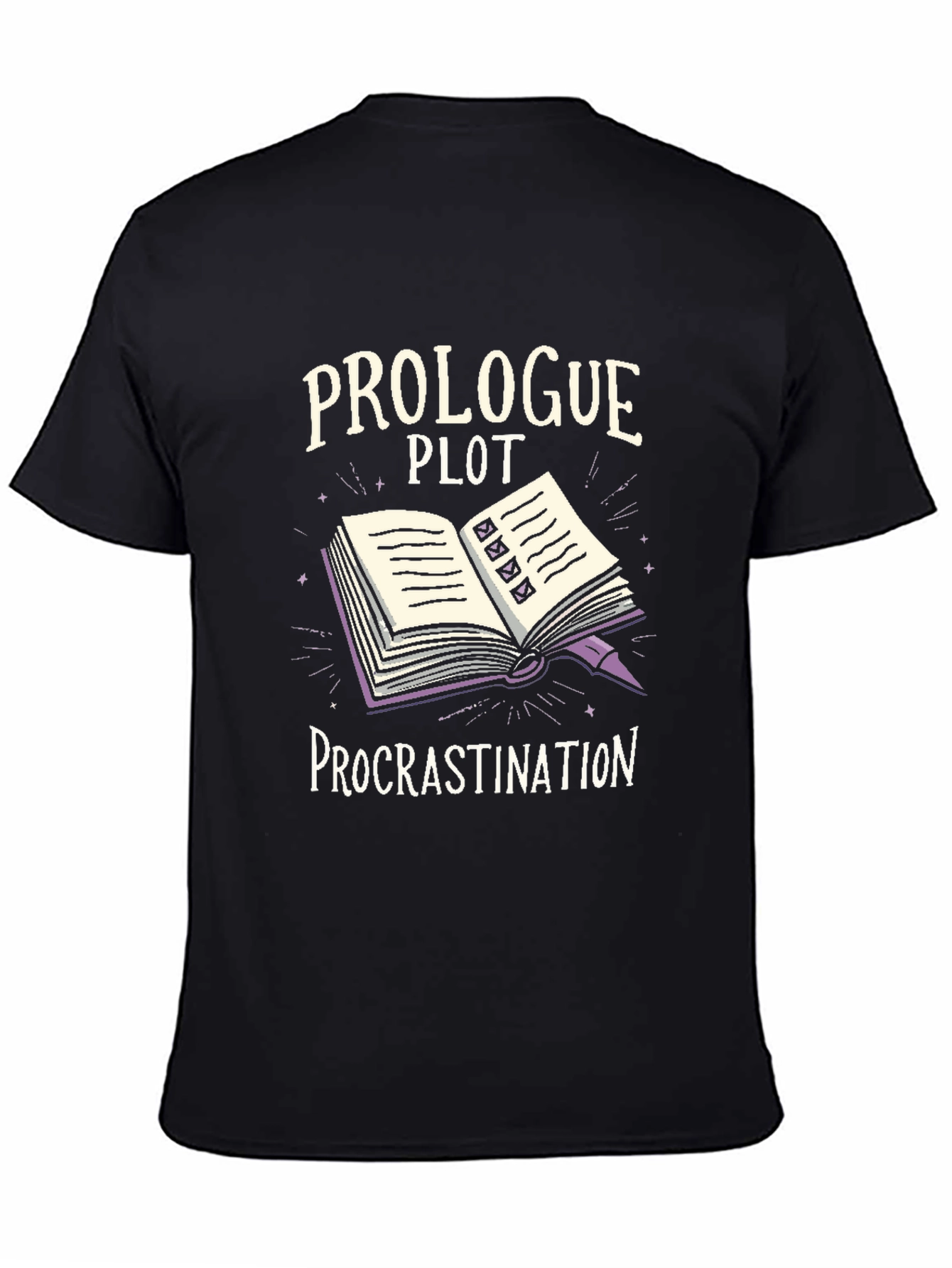 Writers Block T-Shirt - Prologue Plot Procrastination