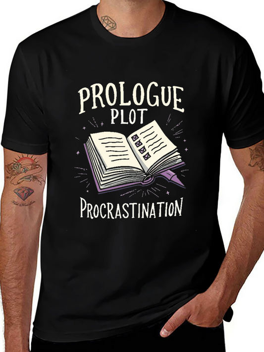 Writers Block T-Shirt - Prologue Plot Procrastination