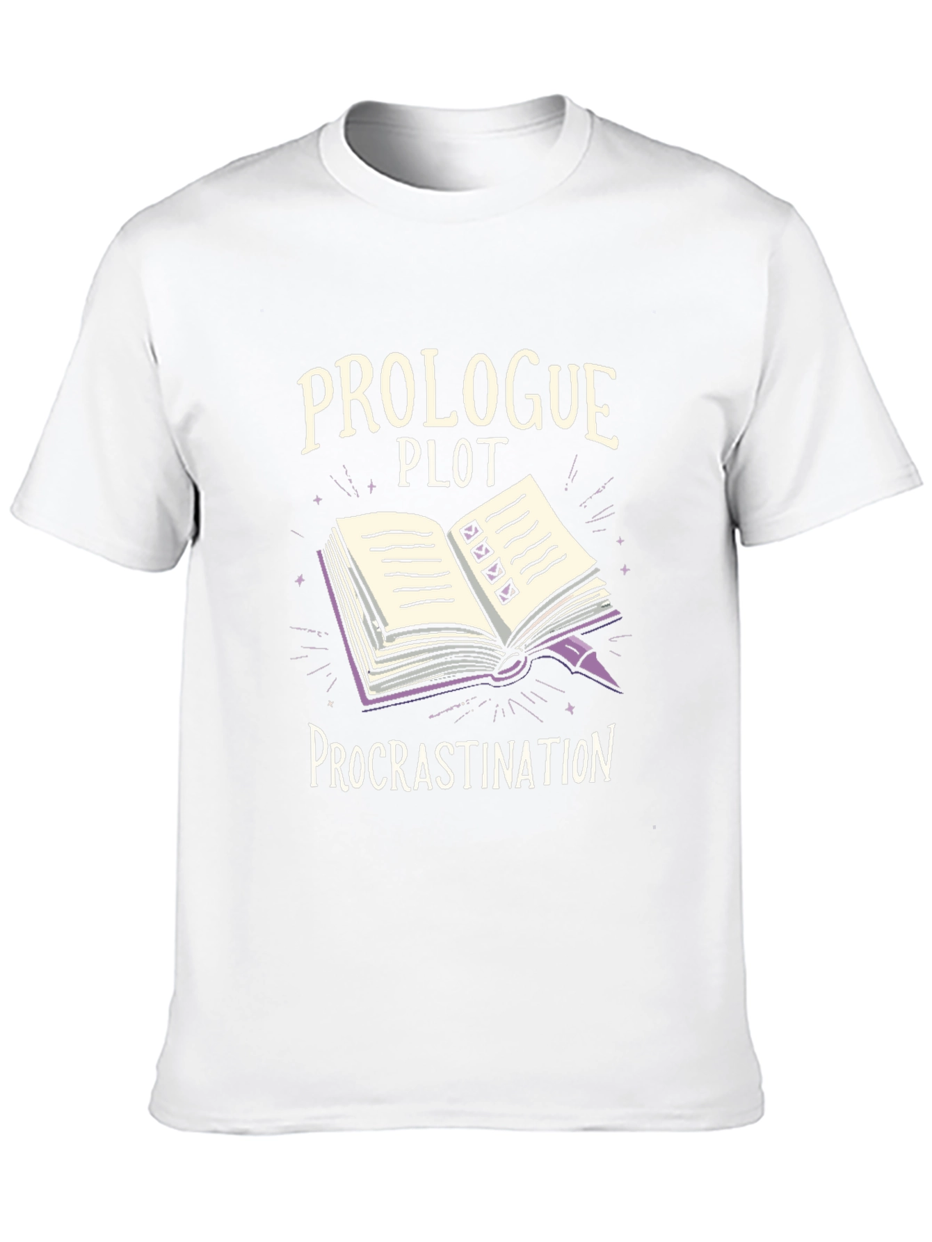 Writers Block T-Shirt - Prologue Plot Procrastination