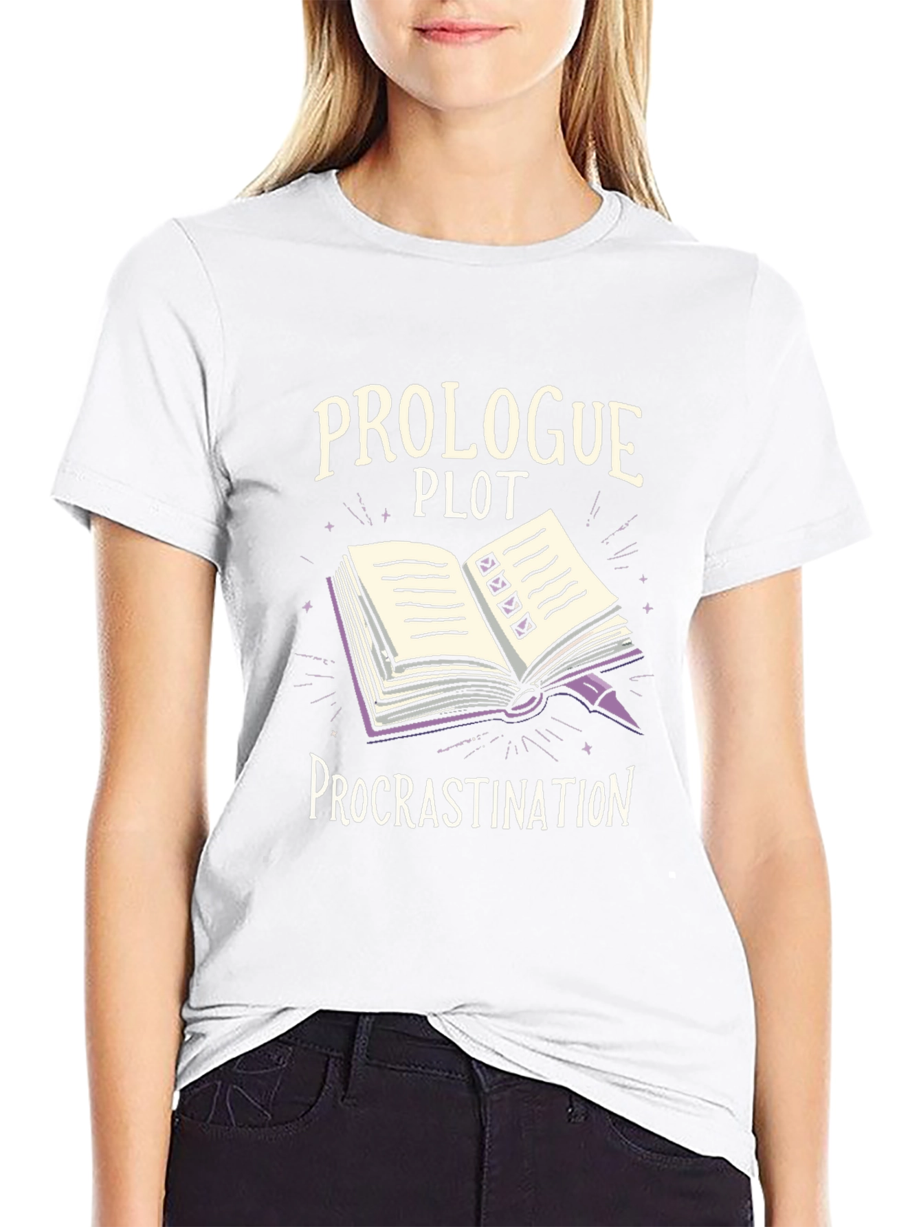 Writers Block T-Shirt - Prologue Plot Procrastination