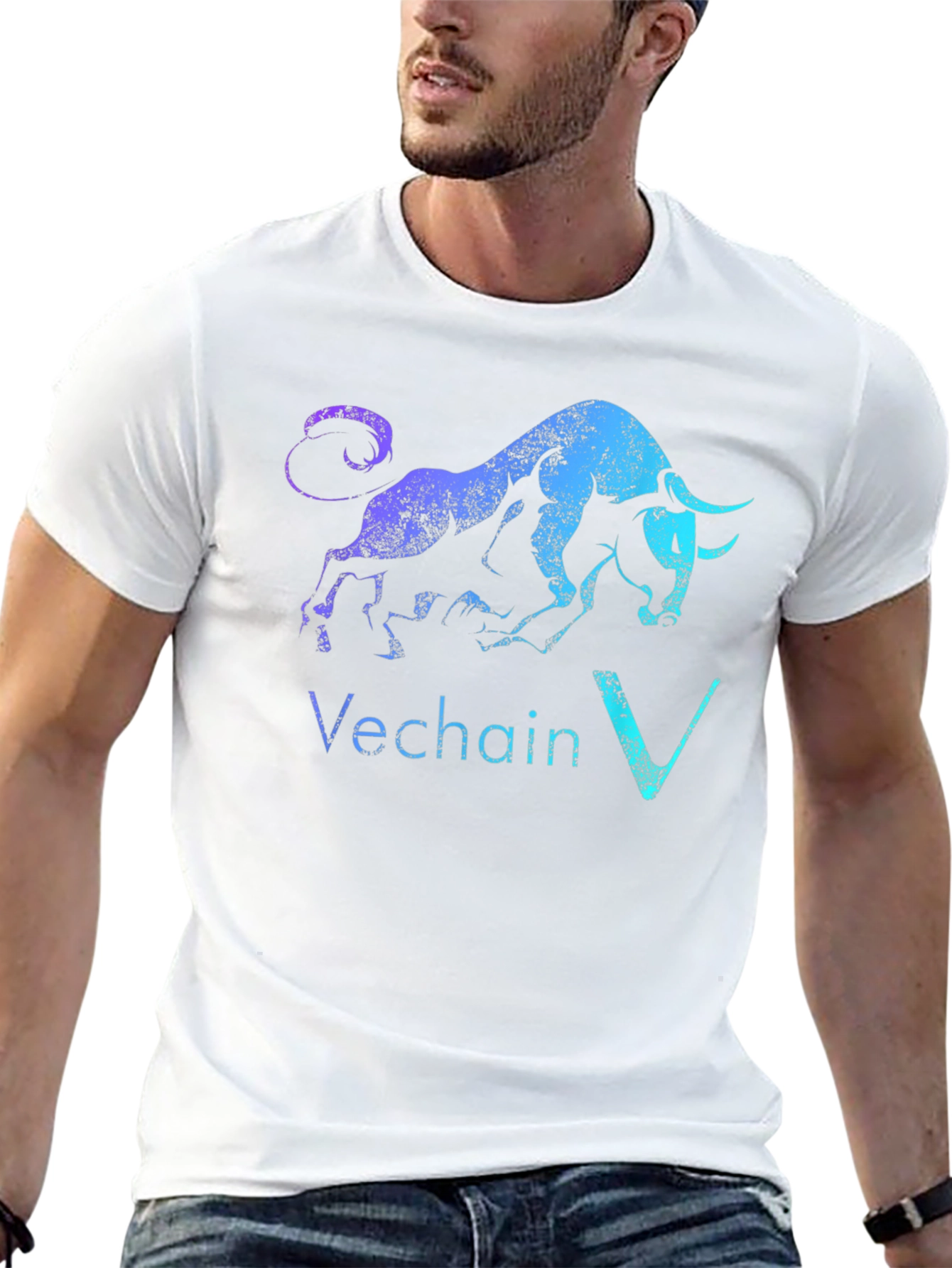 VeChain Bull Crypto T-Shirt
