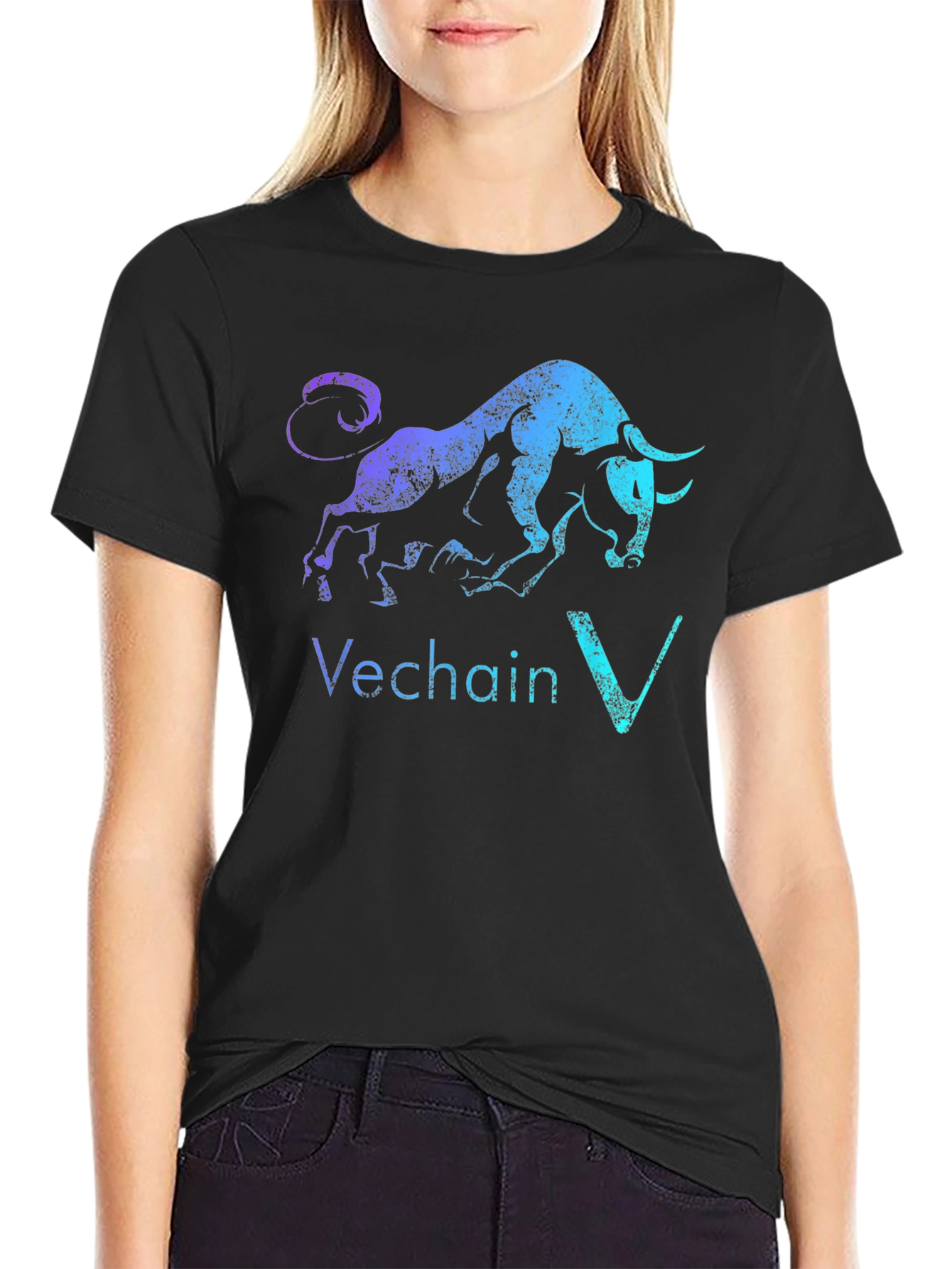 VeChain Bull Crypto T-Shirt