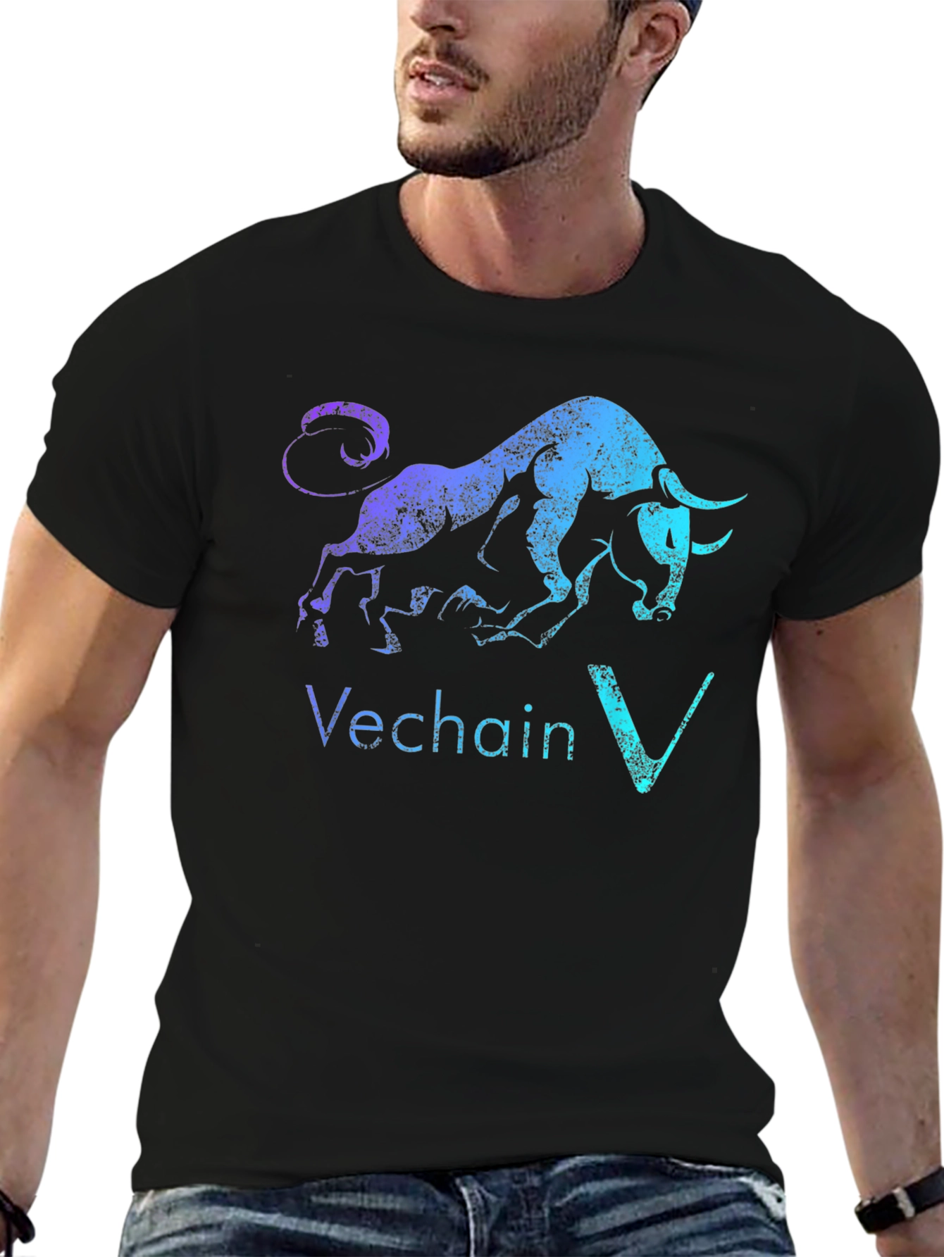 VeChain Bull Crypto T-Shirt