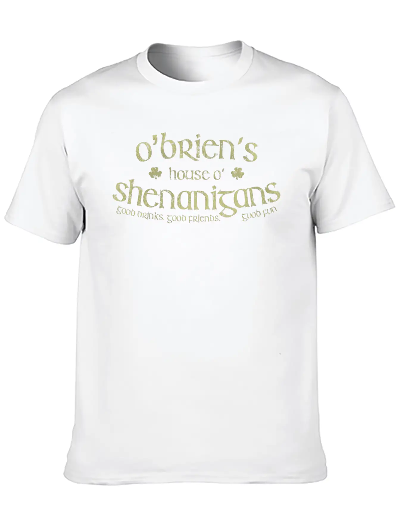 O'Brien'S House Of Shenanigans Essential Cotton Tee For Daily Outfits – Unisex Style