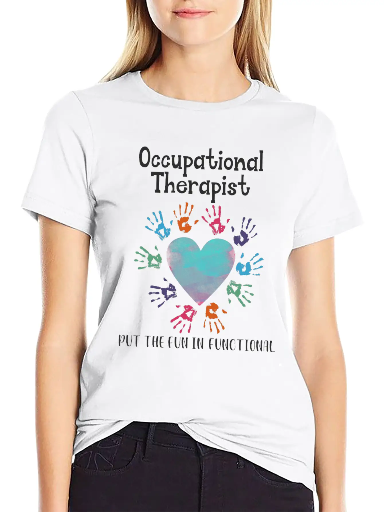 Occupational Therapist Kids Health-Care Worker Lightweight Cotton T-Shirt – Daily Comfort Graphic Shirt