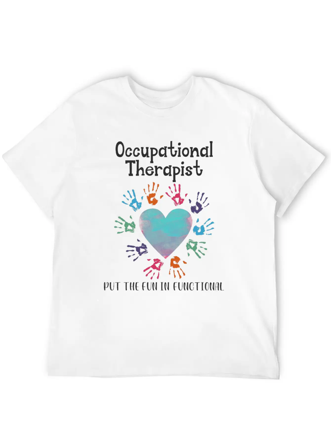 Occupational Therapist Kids Health-Care Worker Lightweight Cotton T-Shirt – Daily Comfort Graphic Shirt