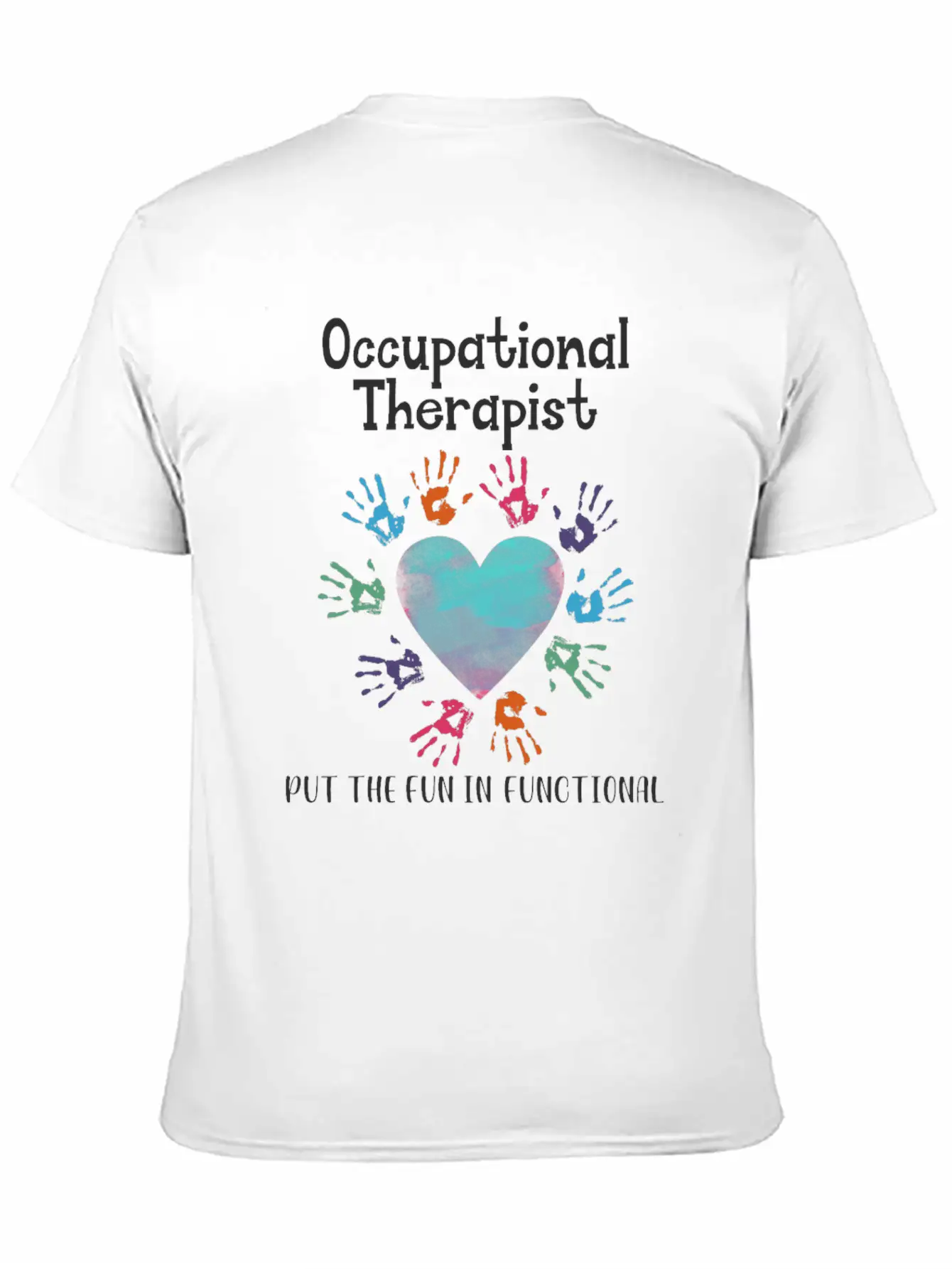 Occupational Therapist Kids Health-Care Worker Lightweight Cotton T-Shirt – Daily Comfort Graphic Shirt