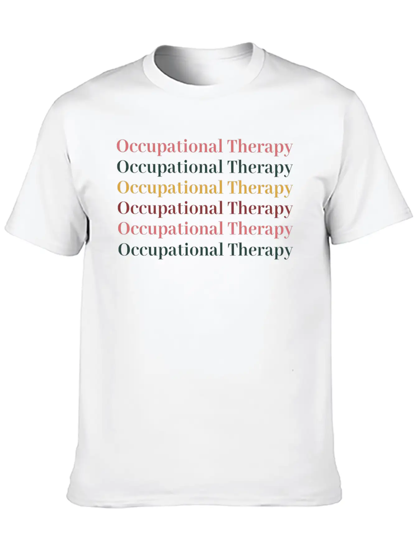Occupational Therapy Unisex Casual T-Shirt – Clean Design For Daily Comfort
